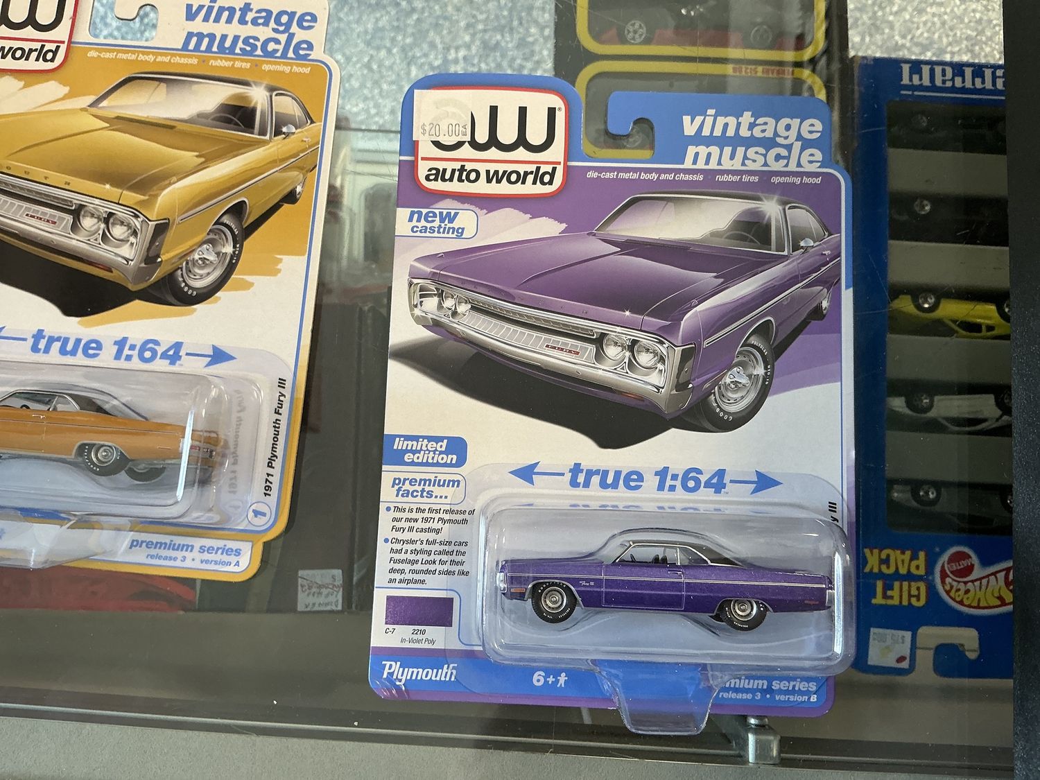 1971 Plymouth fury three violet