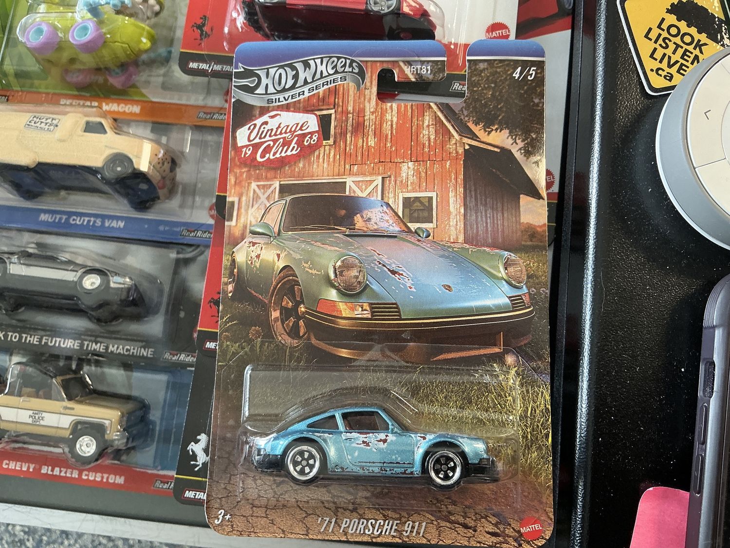 1971 Porsche 911 weathered blue vintage club