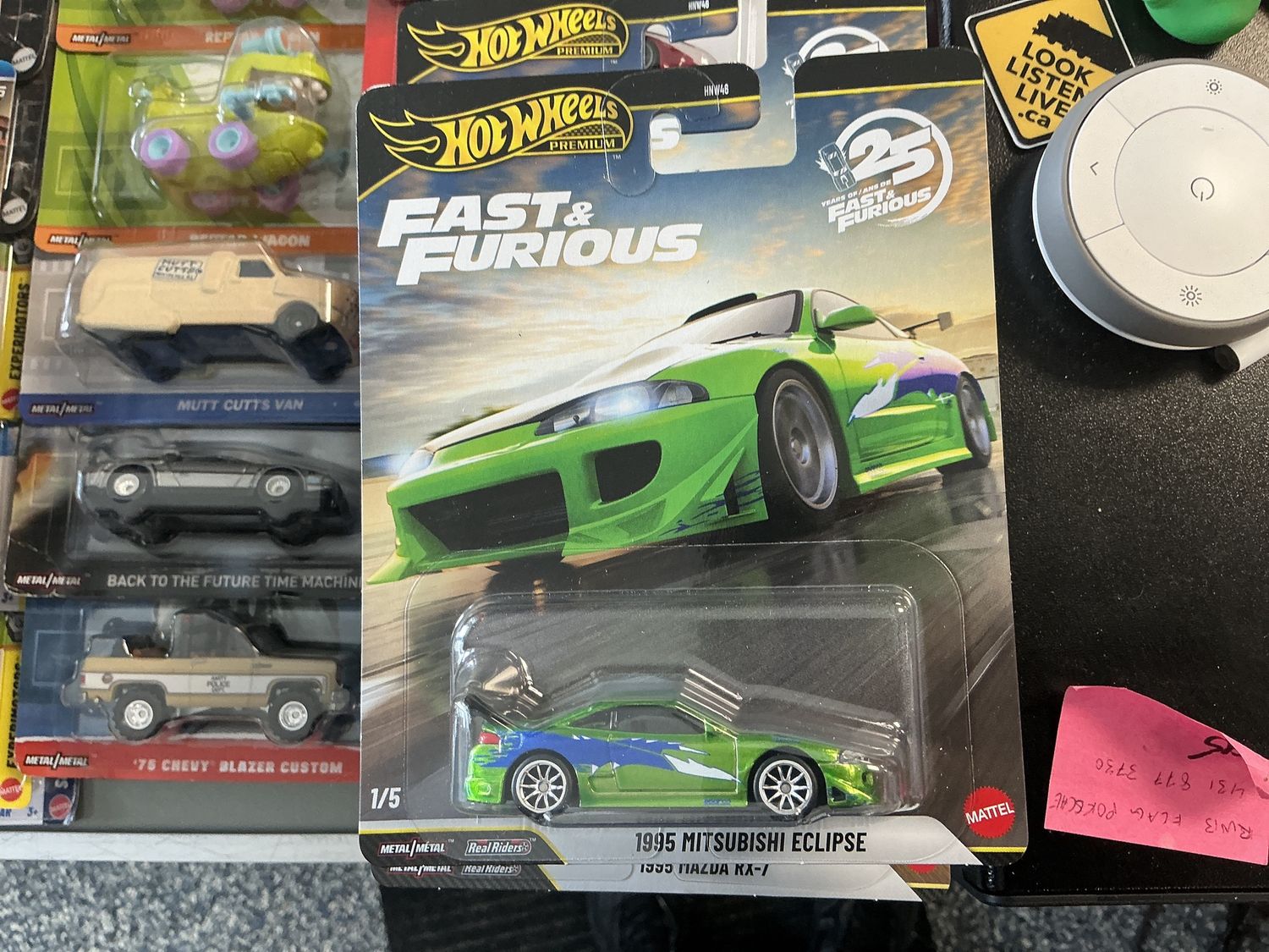 Fast and the furious 25 years 1995 Mitsubishi eclipse green