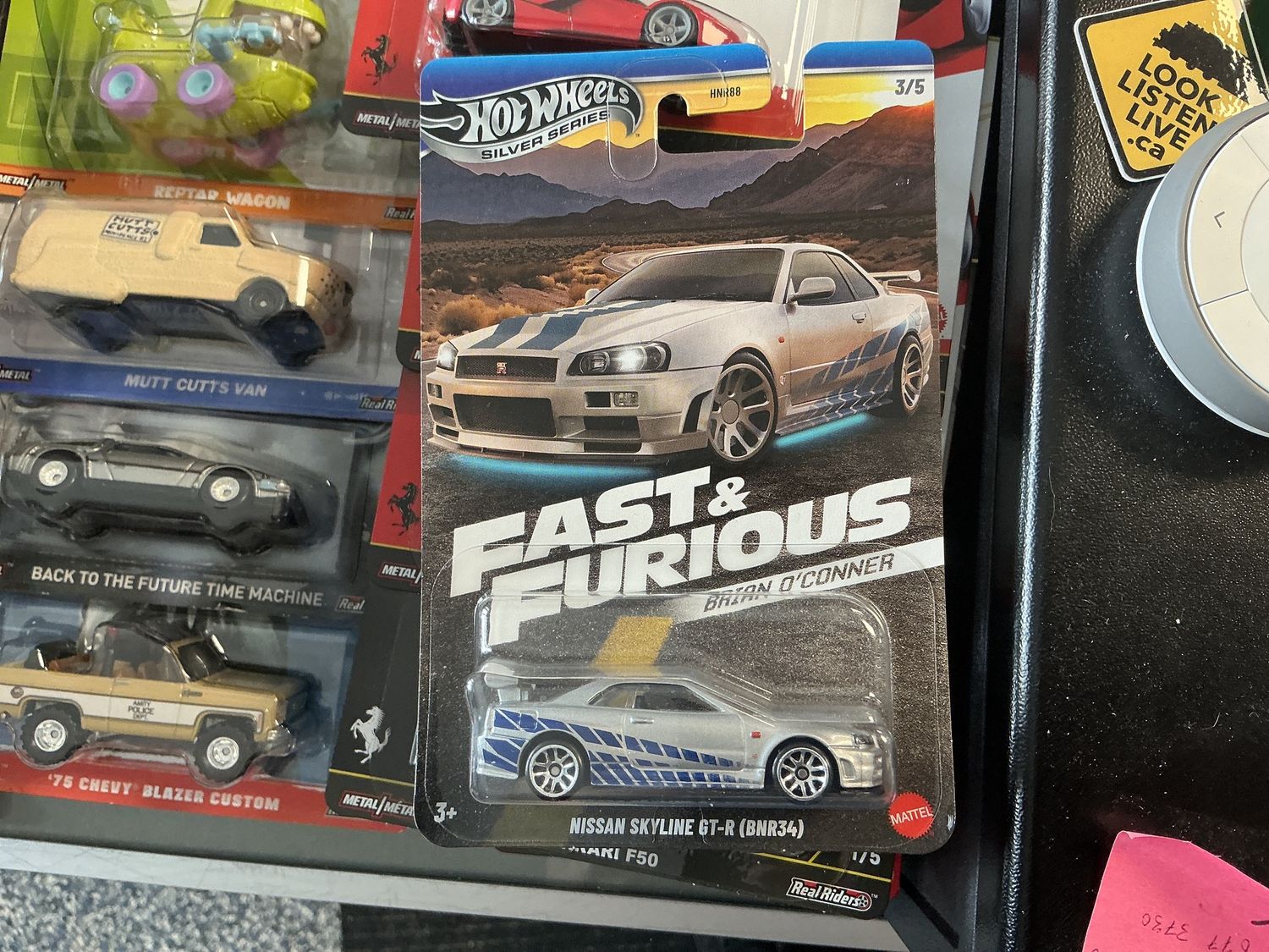 Fast and the furious, Brian O’Connor, Nissan, skyline, GTR, silver, and blue