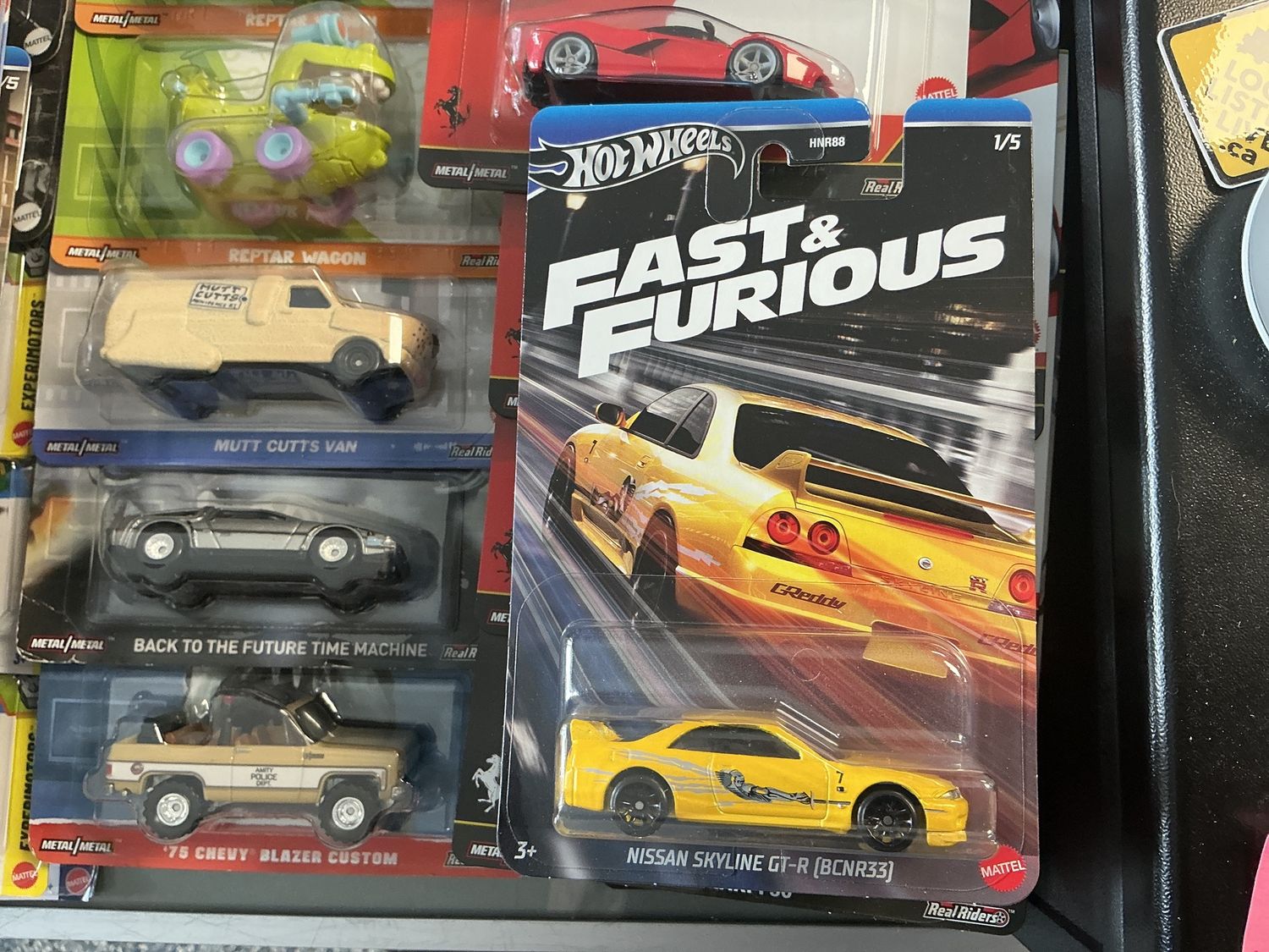 I’m fast and the furious Nissan skyline GTR yellow