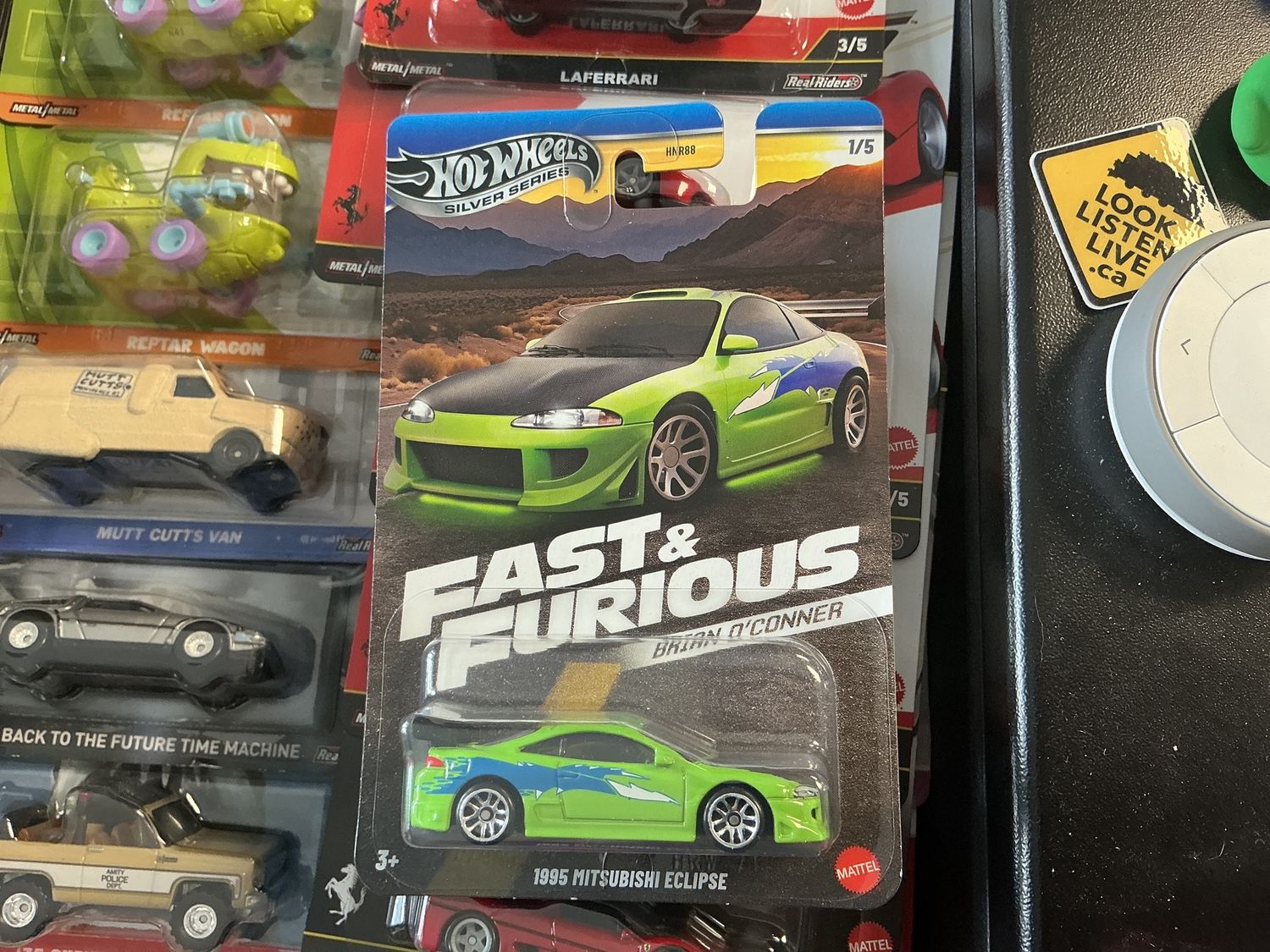 Fast and furious Brian O’Conner 1995 Mitsubishi eclipse green