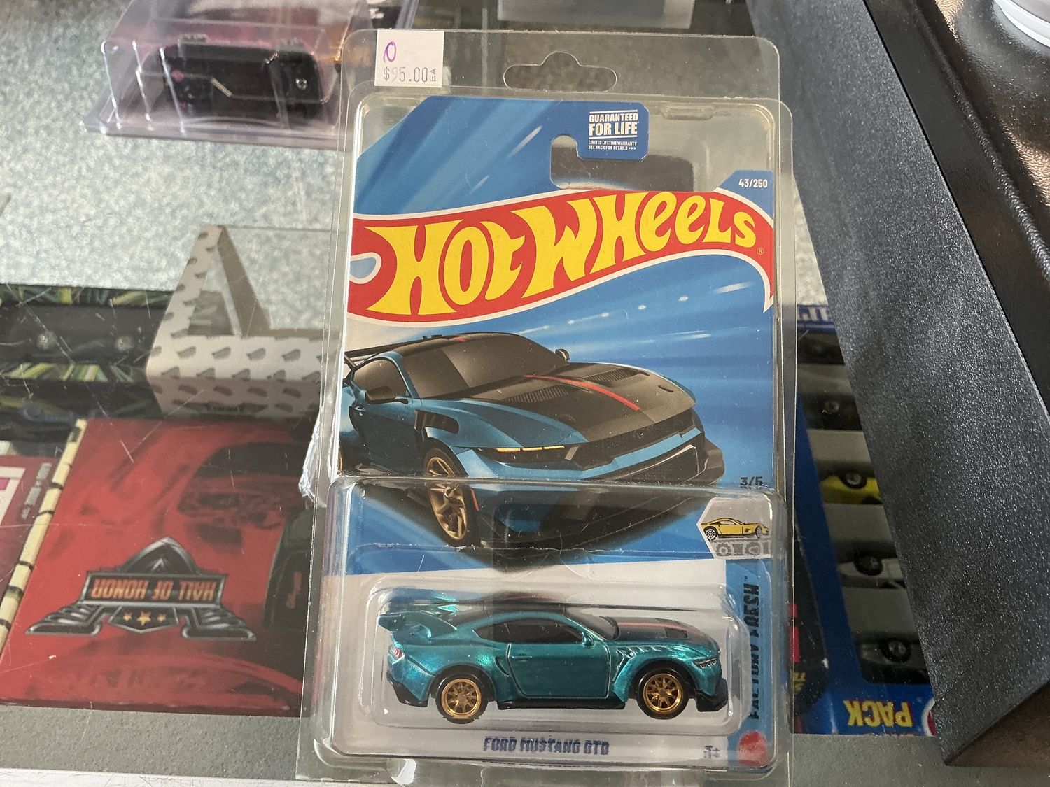 Ford Mustang GTD blue super treasure hunt