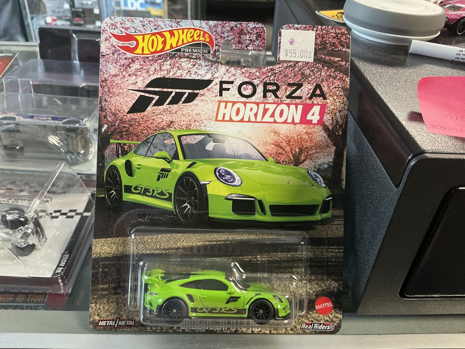 Forza Horizon four Porsche 911 GT three RS green