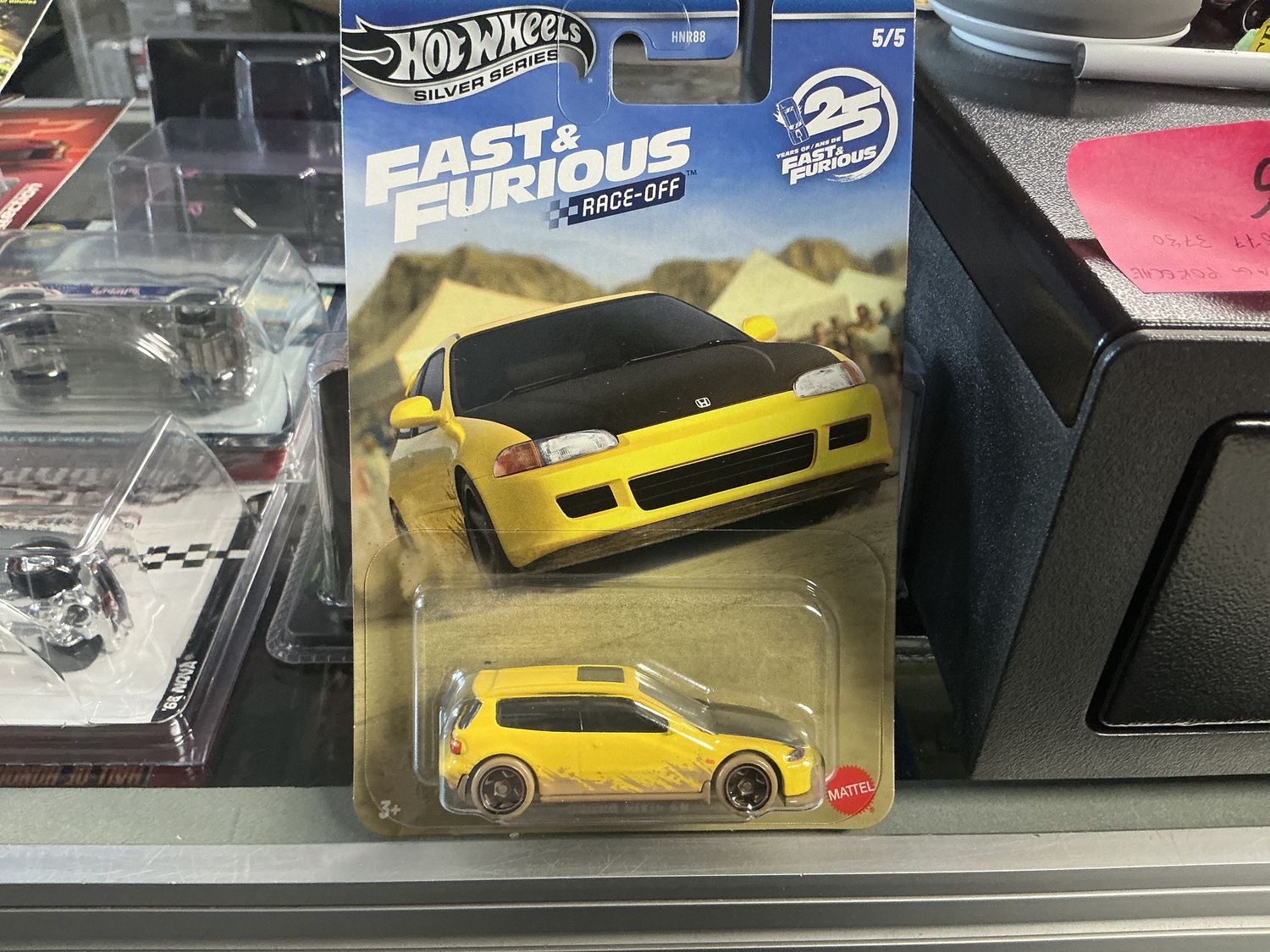 Fast and the furious race off set of five