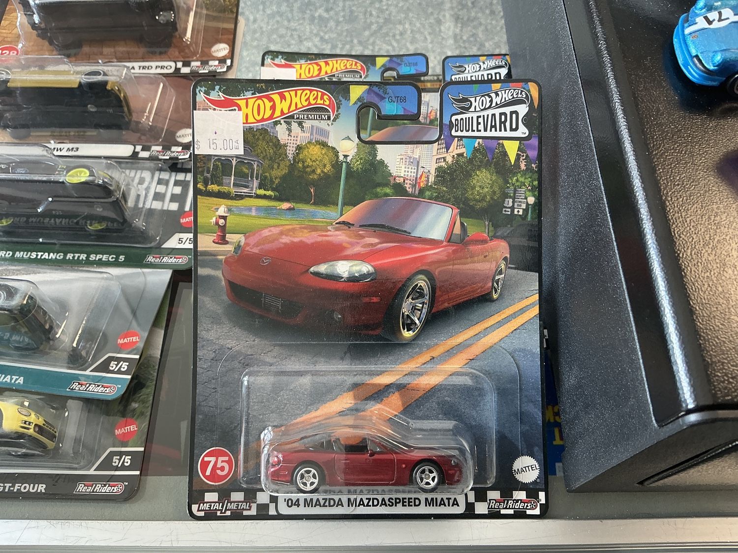 Hot Wheels Blvd., #75 2004 Mazda Miata red