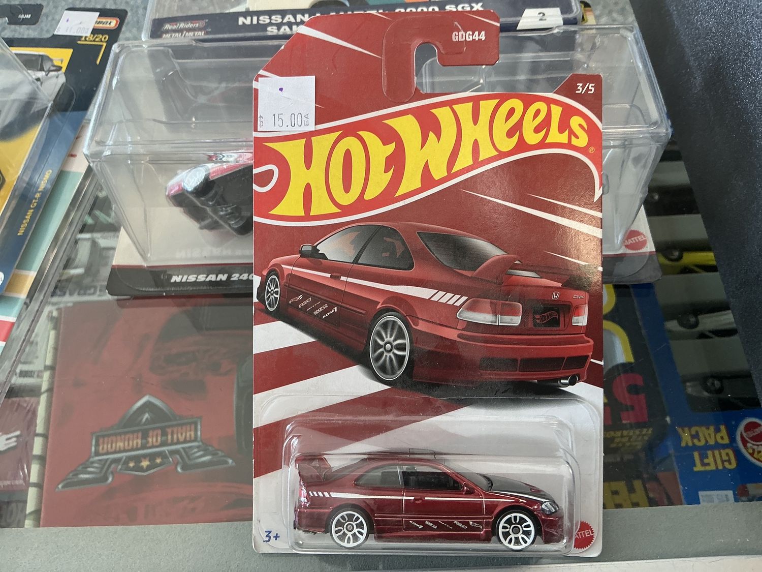 Honda Civic SI red card