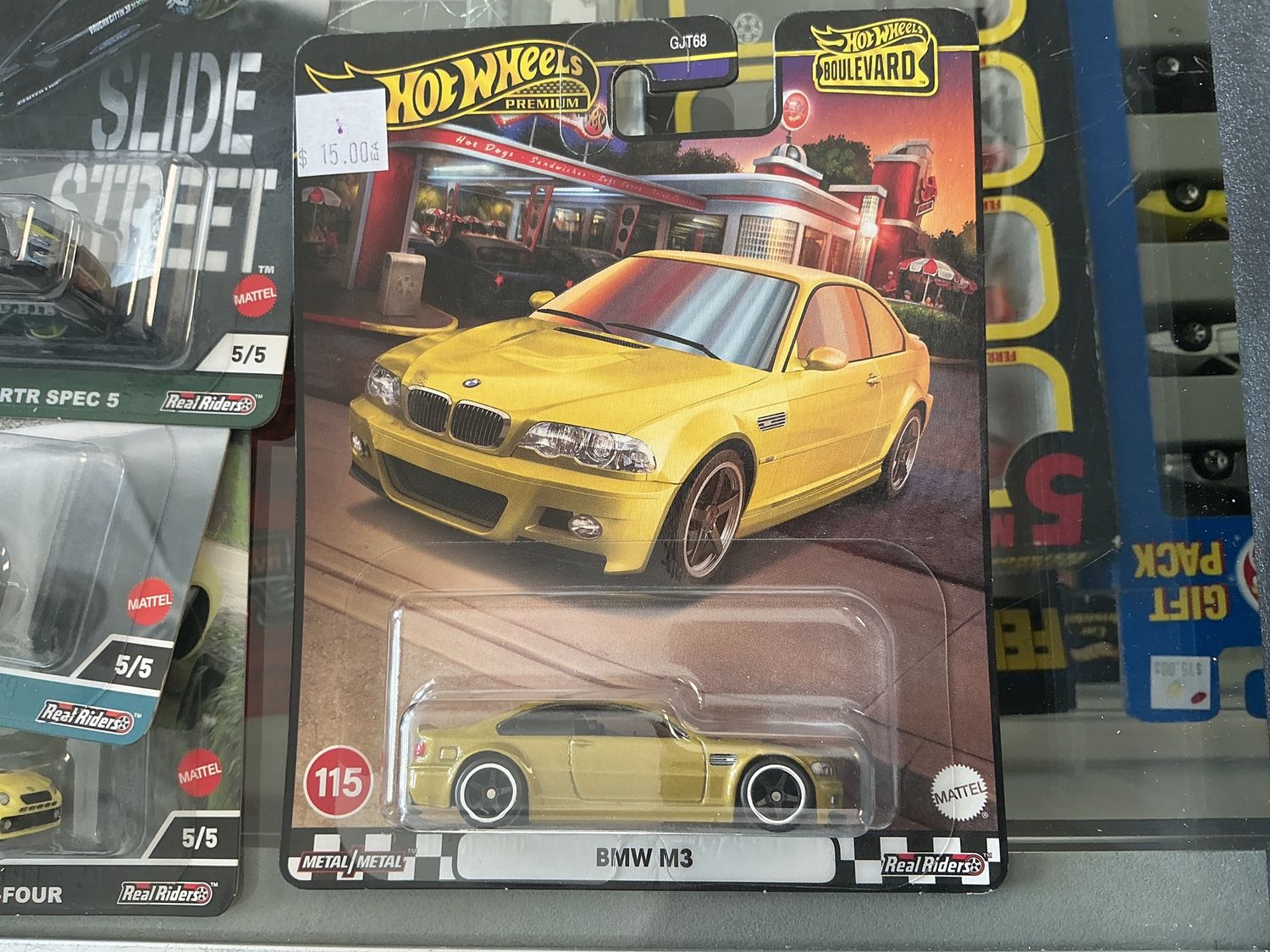 Hot Wheels Blvd., #115 BMW M3 single