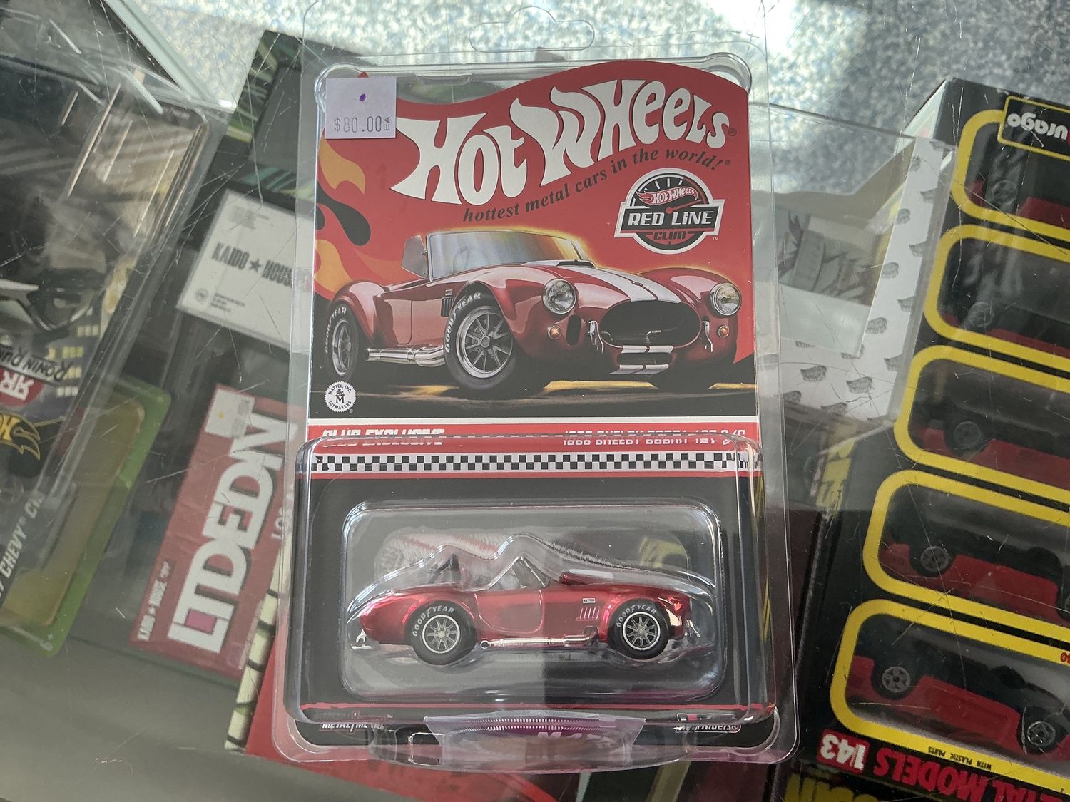 1965 Shelby, cobra 427SC red RLC