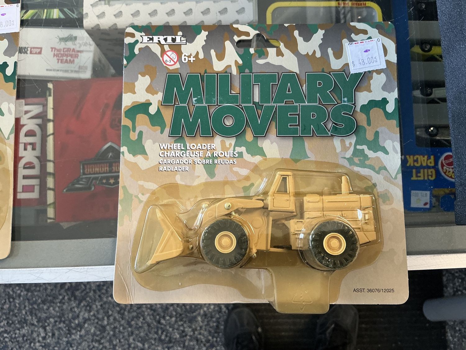 Military movers wheel loader