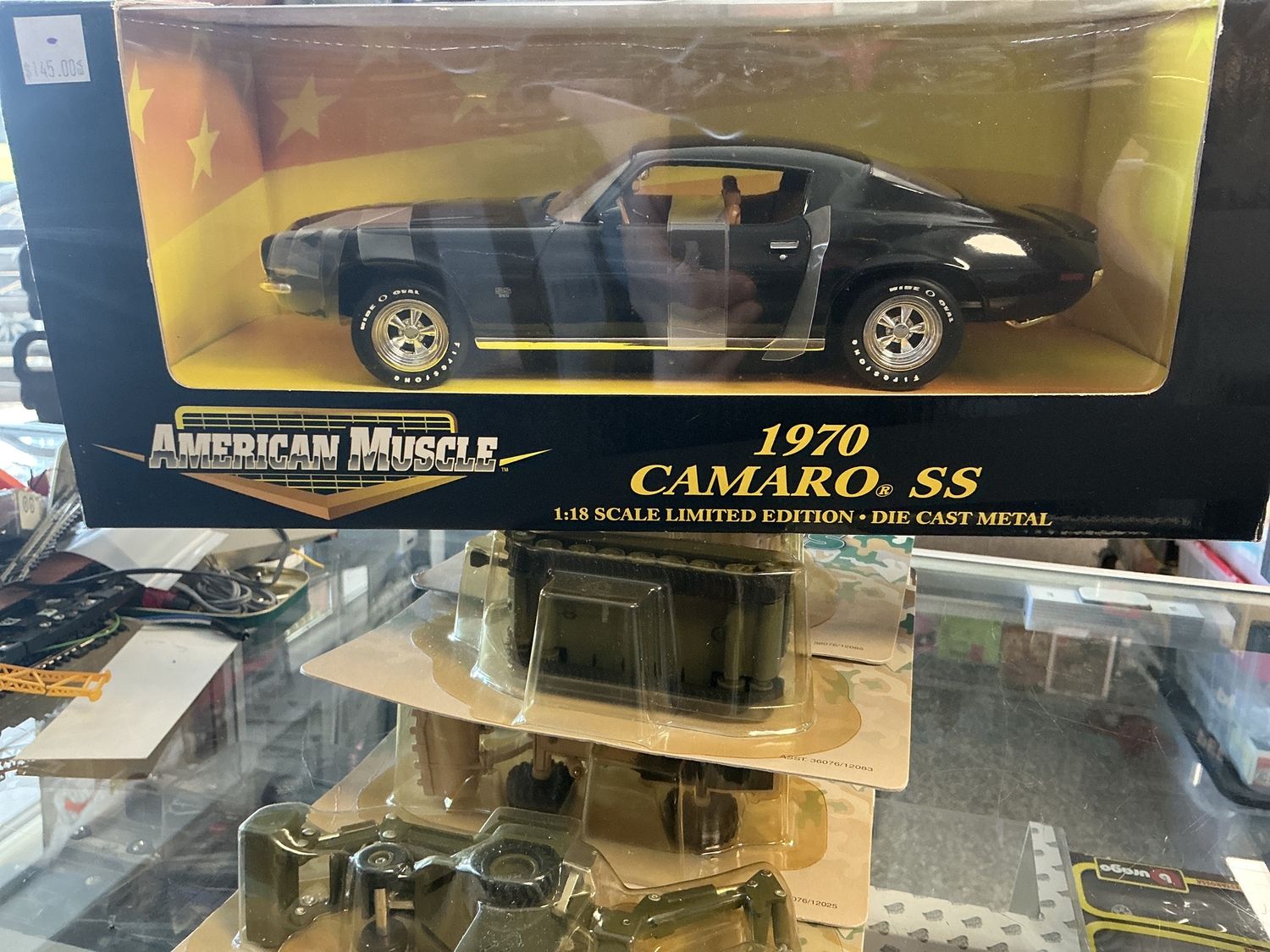 1970 Camaro SS black