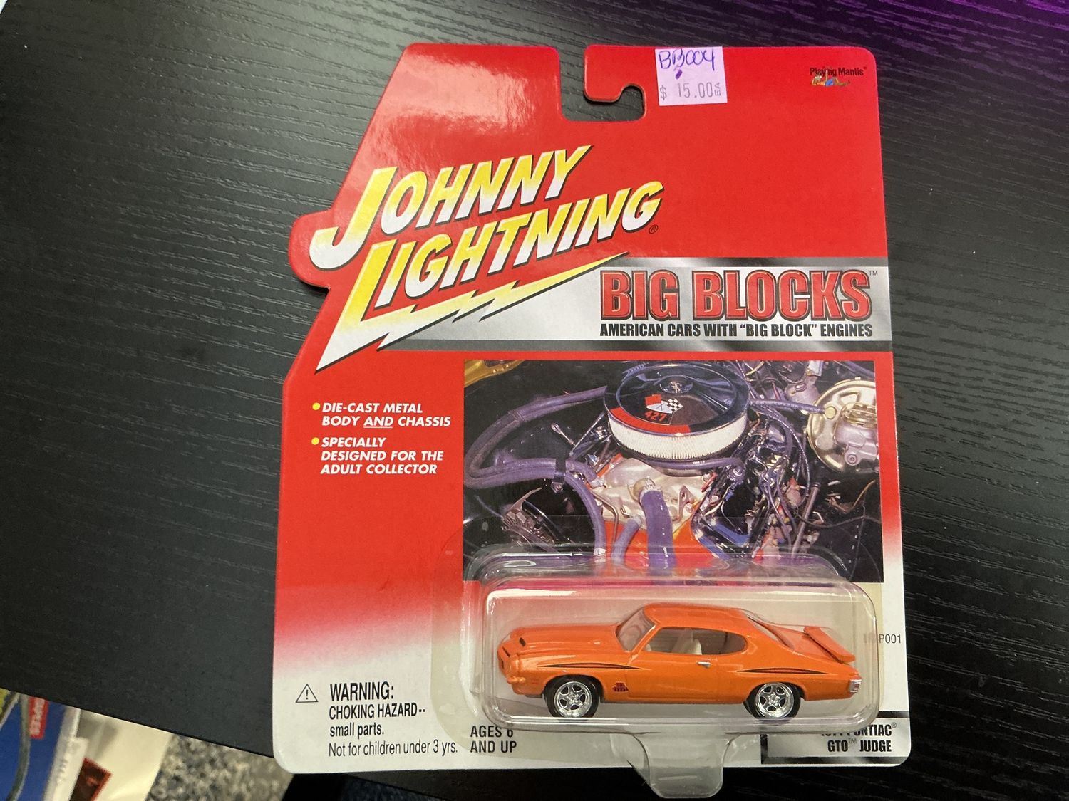 Big blocks 1971 Pontiac GTO Judge orange