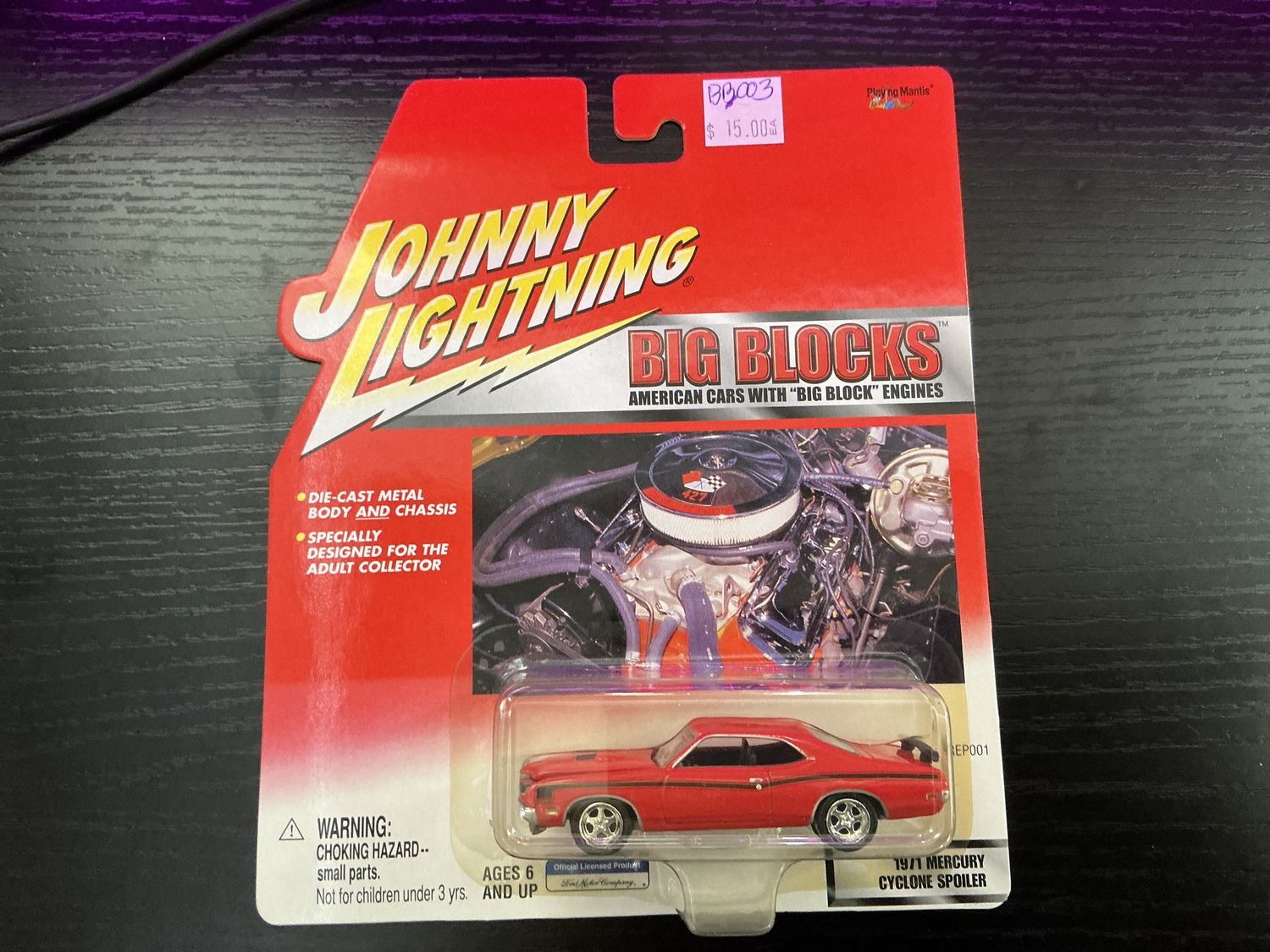 Big blocks 1971 Mercury cyclone spoiler red