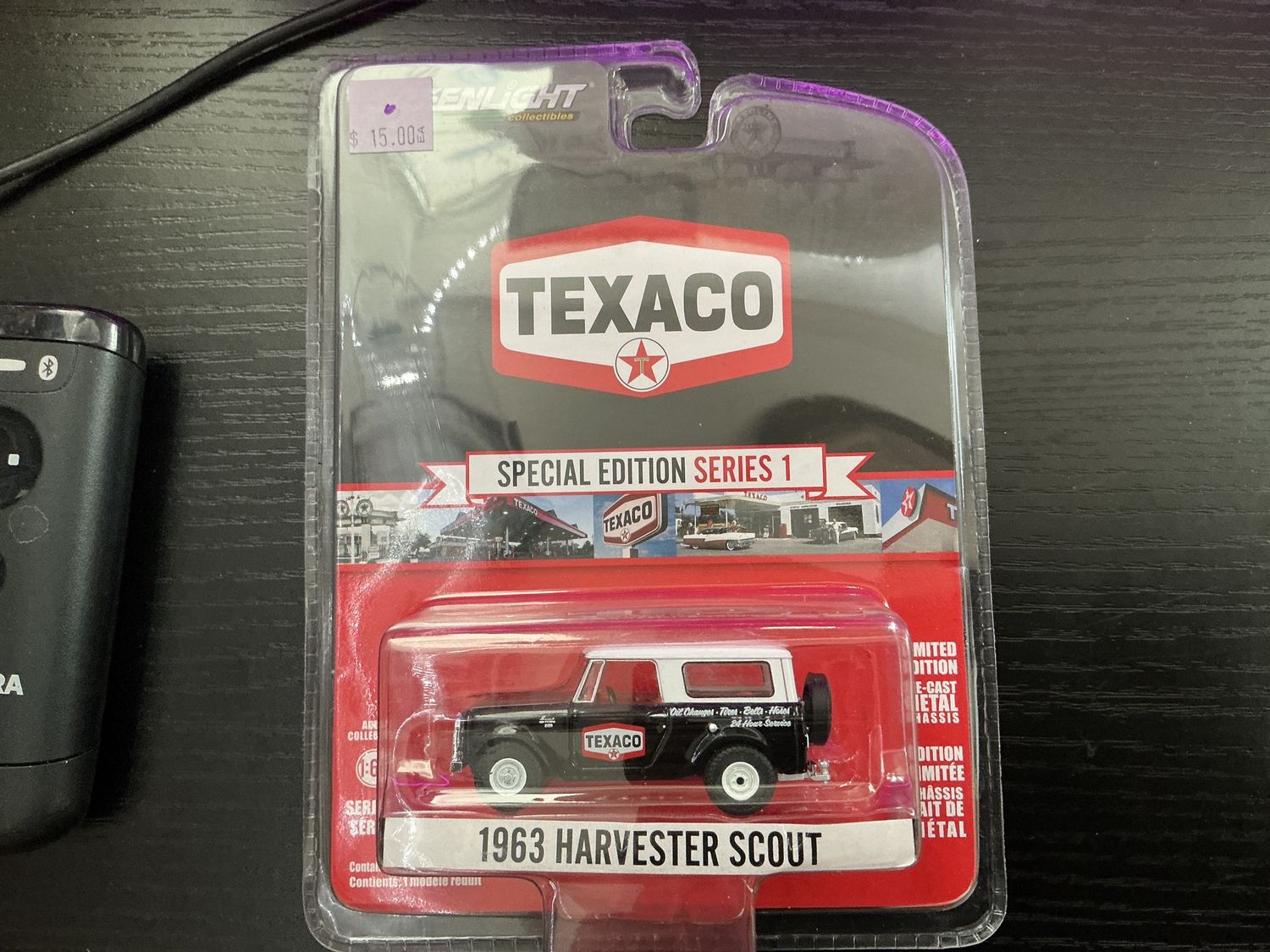 Texaco 1963 harvester Scout black