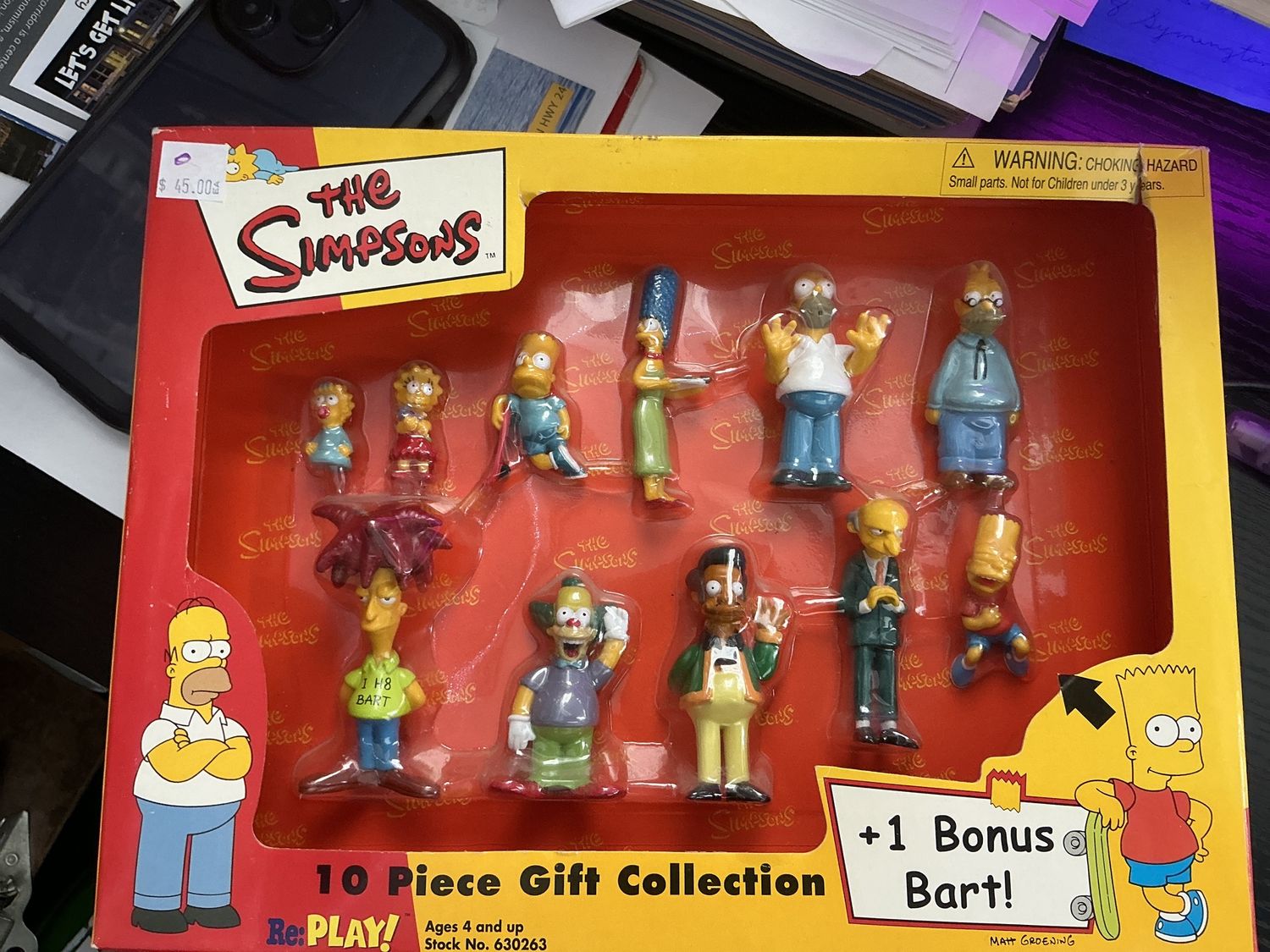 The Simpsons 10 piece gift collection plus bonus