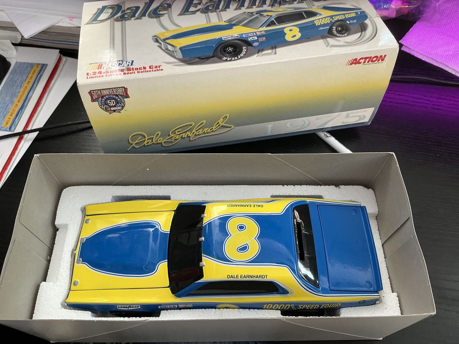 Dale Earnhardt number eight RPM 1975 Dodge Limited edition