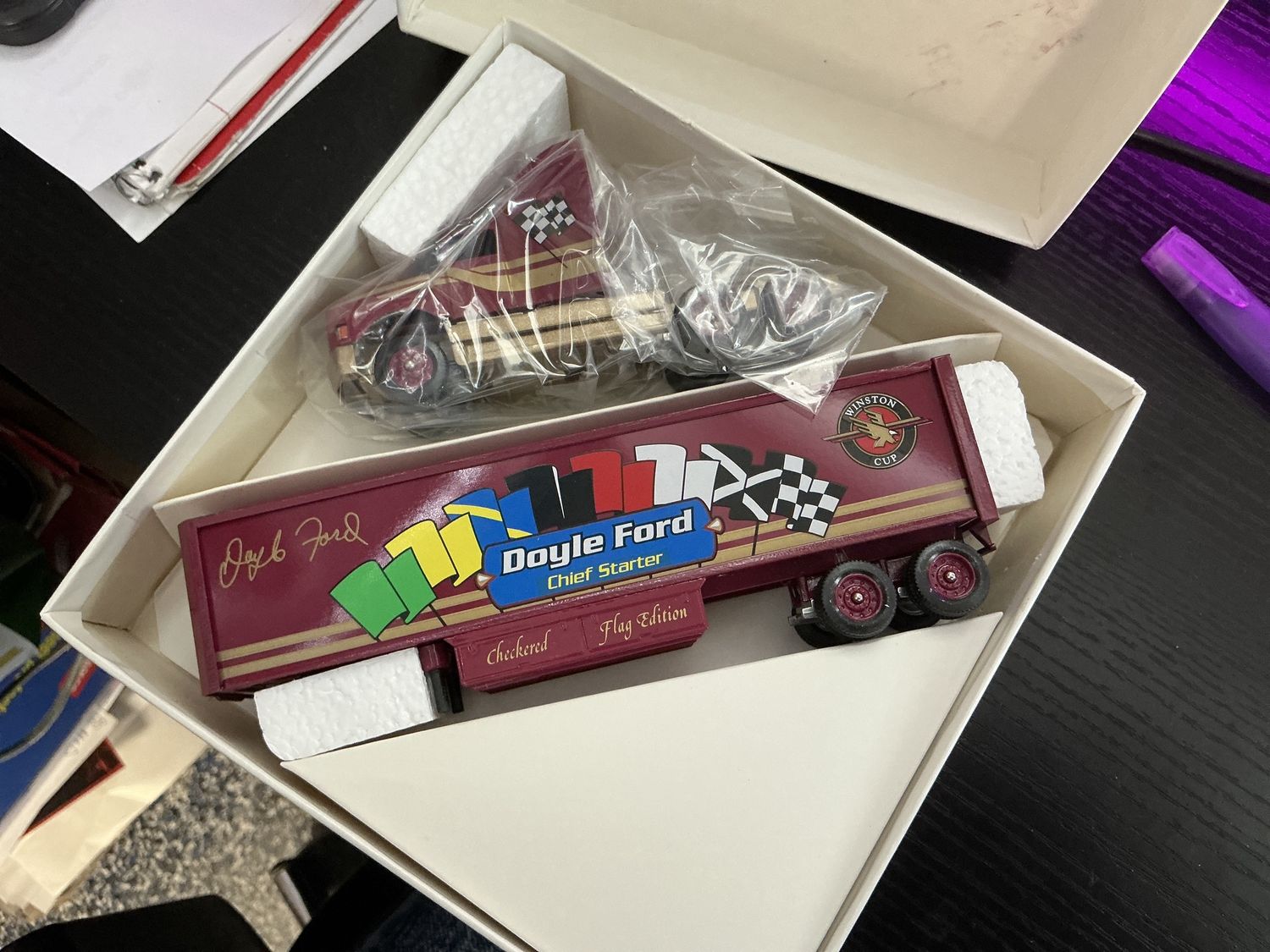 When Ross Doyle, Ford tractor trailer set