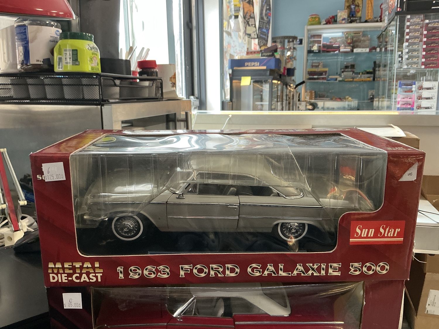 1963 Ford galaxy 500 silver