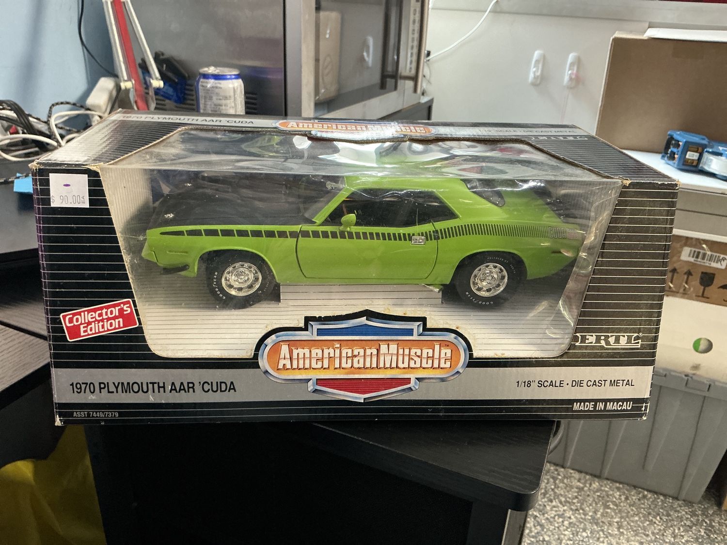 1970 Plymouth AR Cuda lime light green