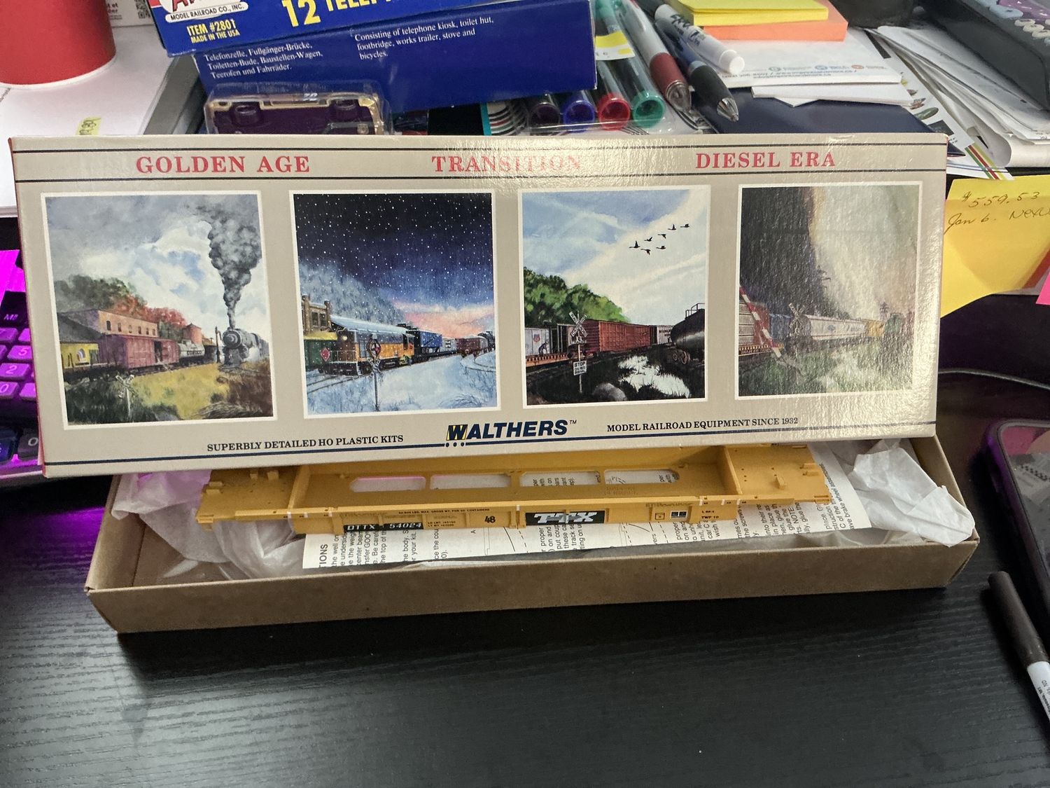 Walthers double stack car you build