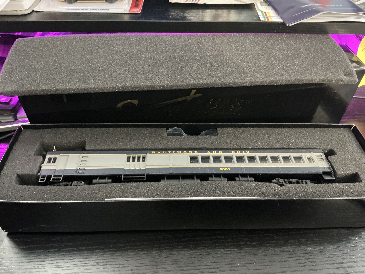 Spectrum EMC gas electric Baltimore and Ohio engine