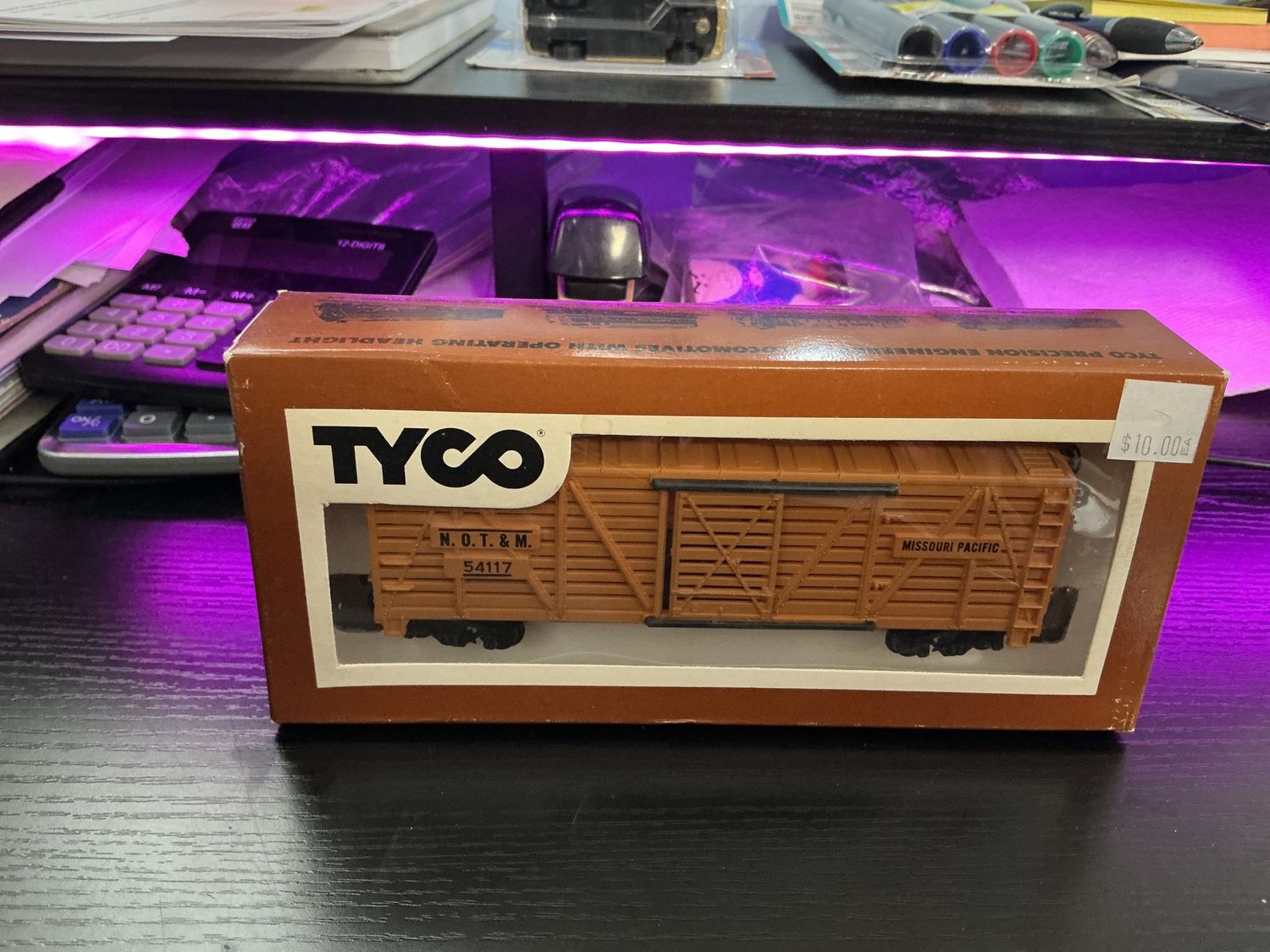 Tyco rail car N.O.T. &amp; M. MISSOURI PACIFIC.