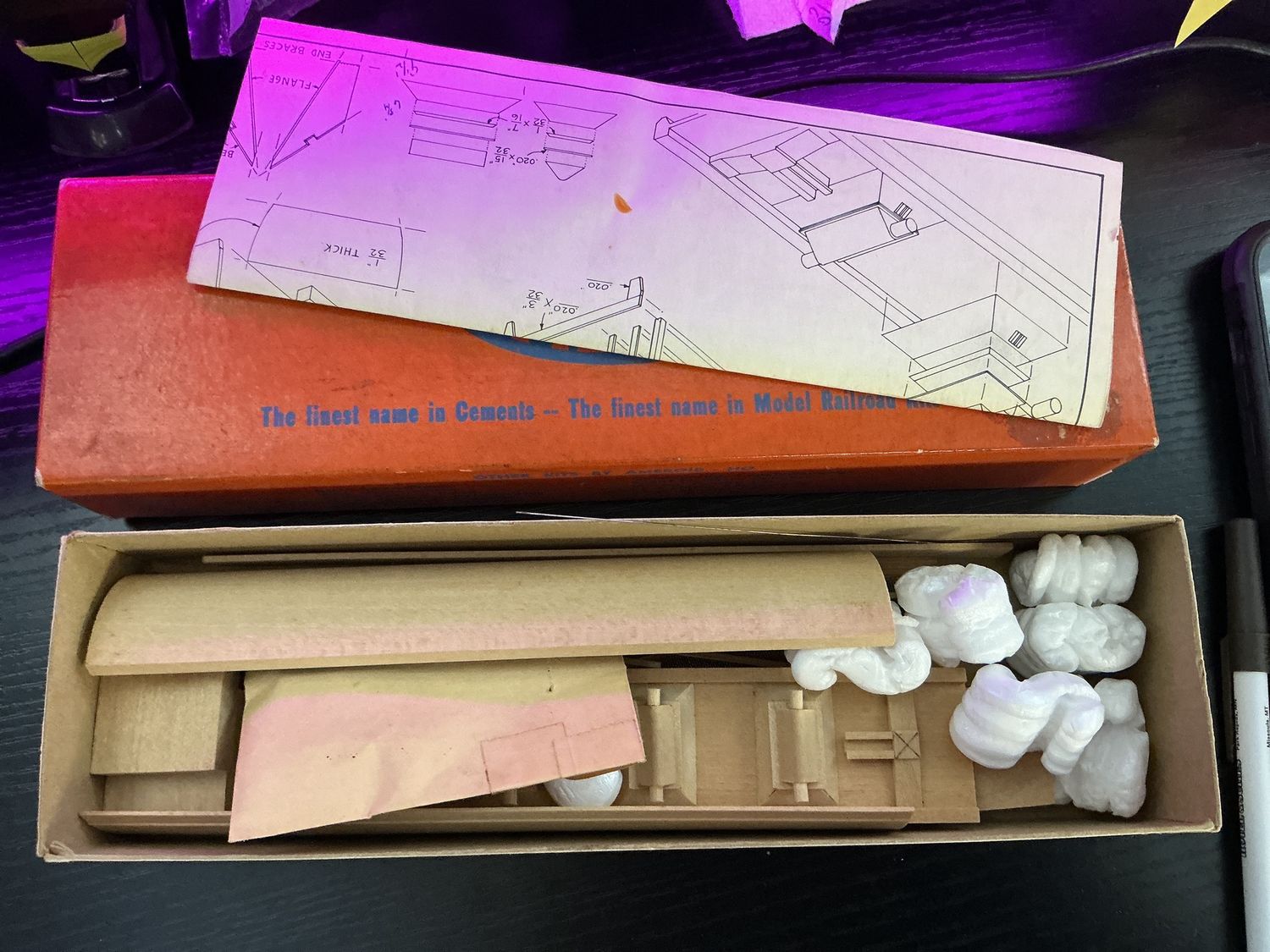 Ambroid you built wooden kits