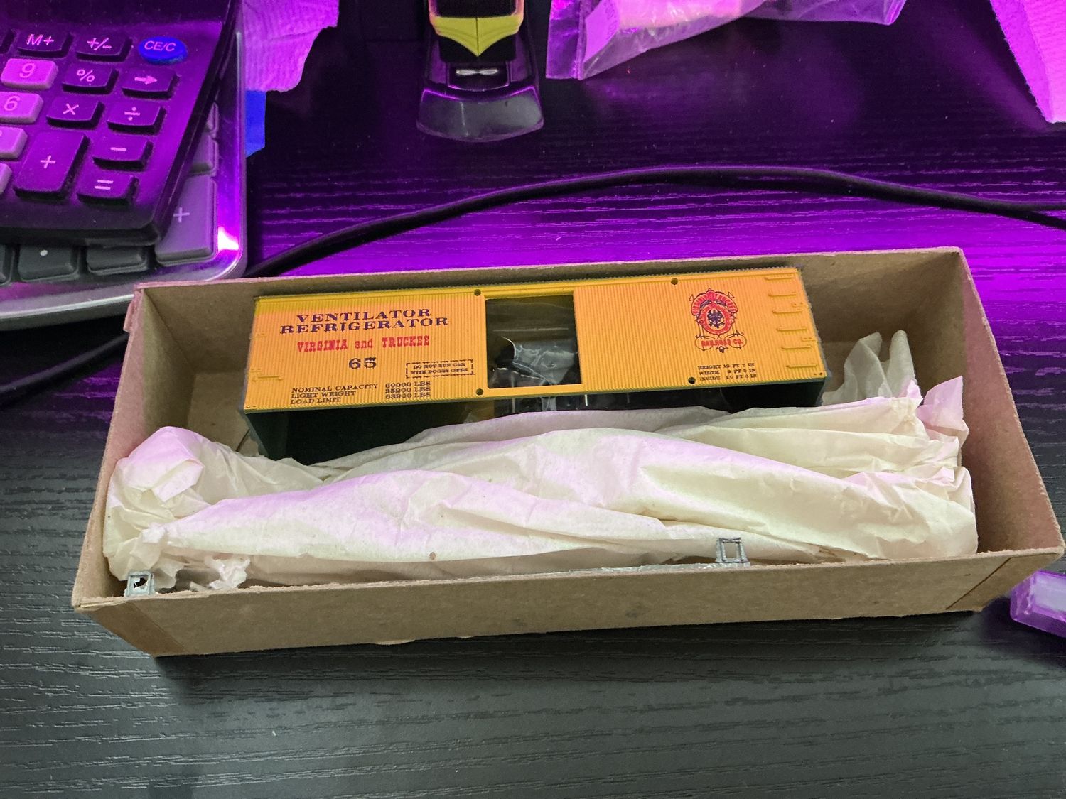 Round house you build ventilated box car