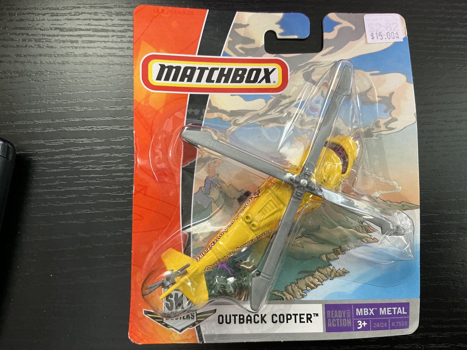 Vintage matchbox sky, busters, outback copter