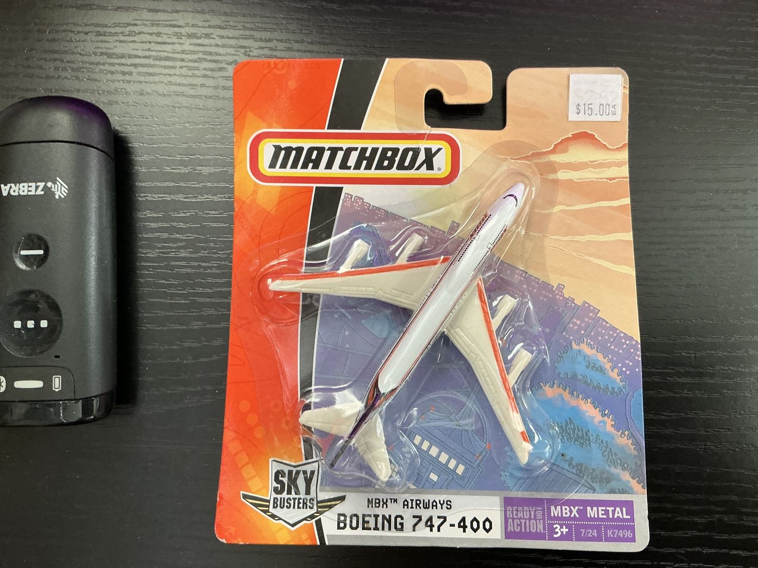 Vintage matchbox sky busters Boeing seven 47–400 MBX Airways