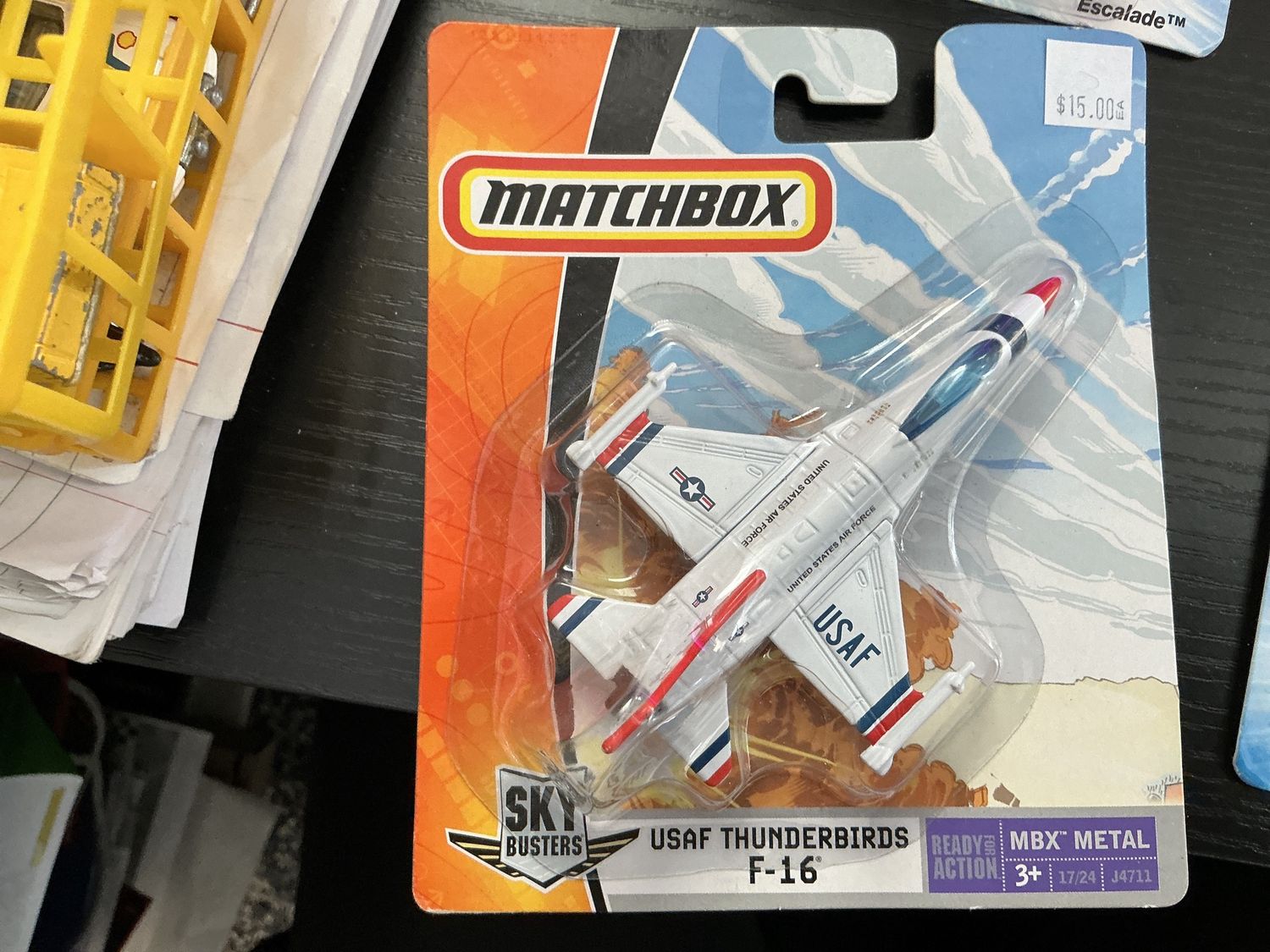 Vintage matchbox sky busters USAF Thunderbirds F-16