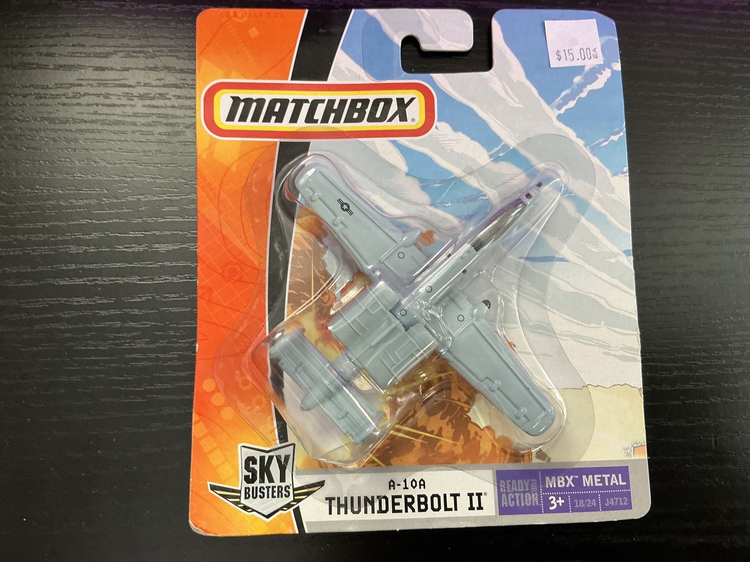 Vintage matchbox sky busters thunderbolt two