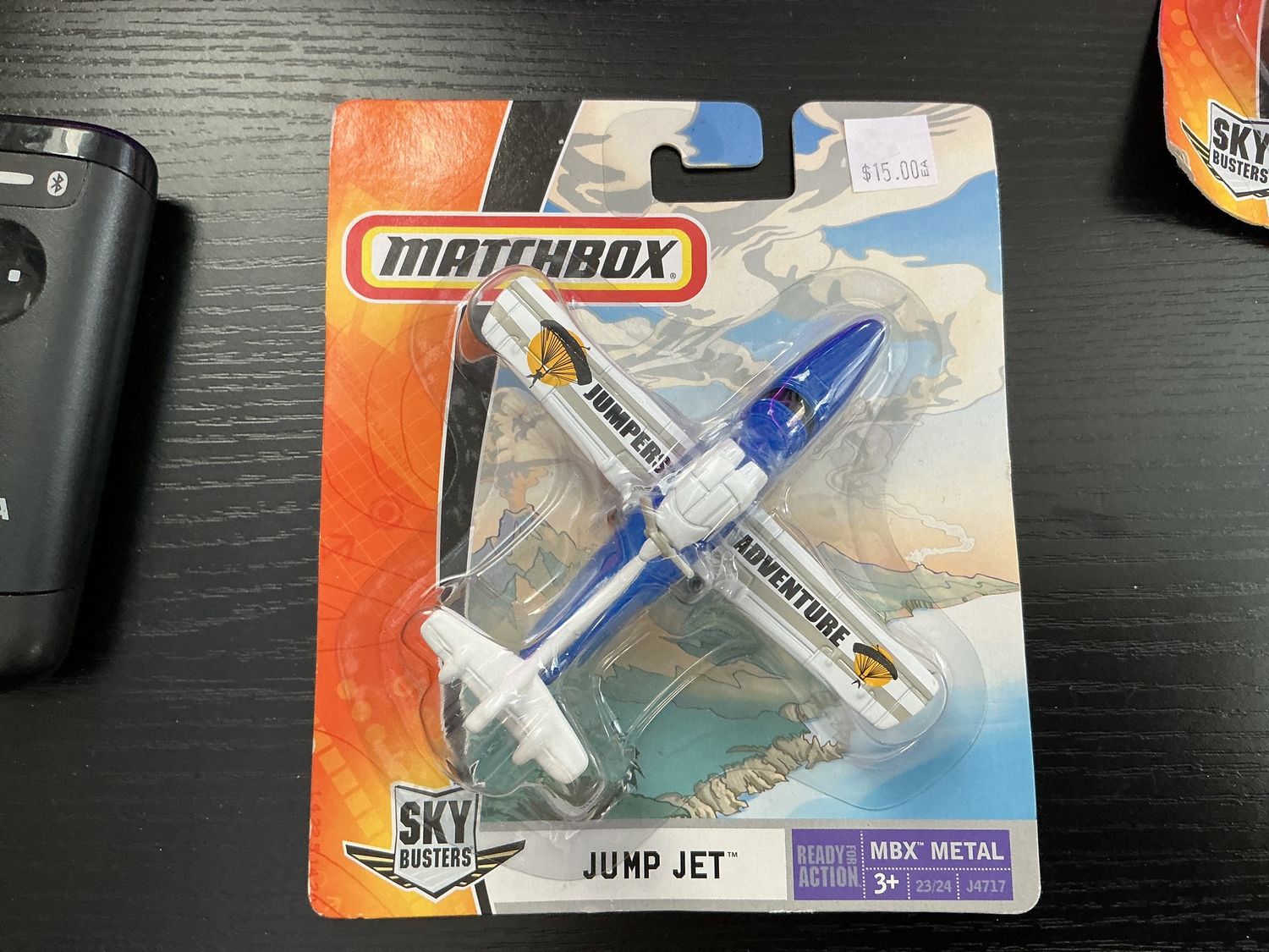 Vintage matchbox sky, buster jump jet