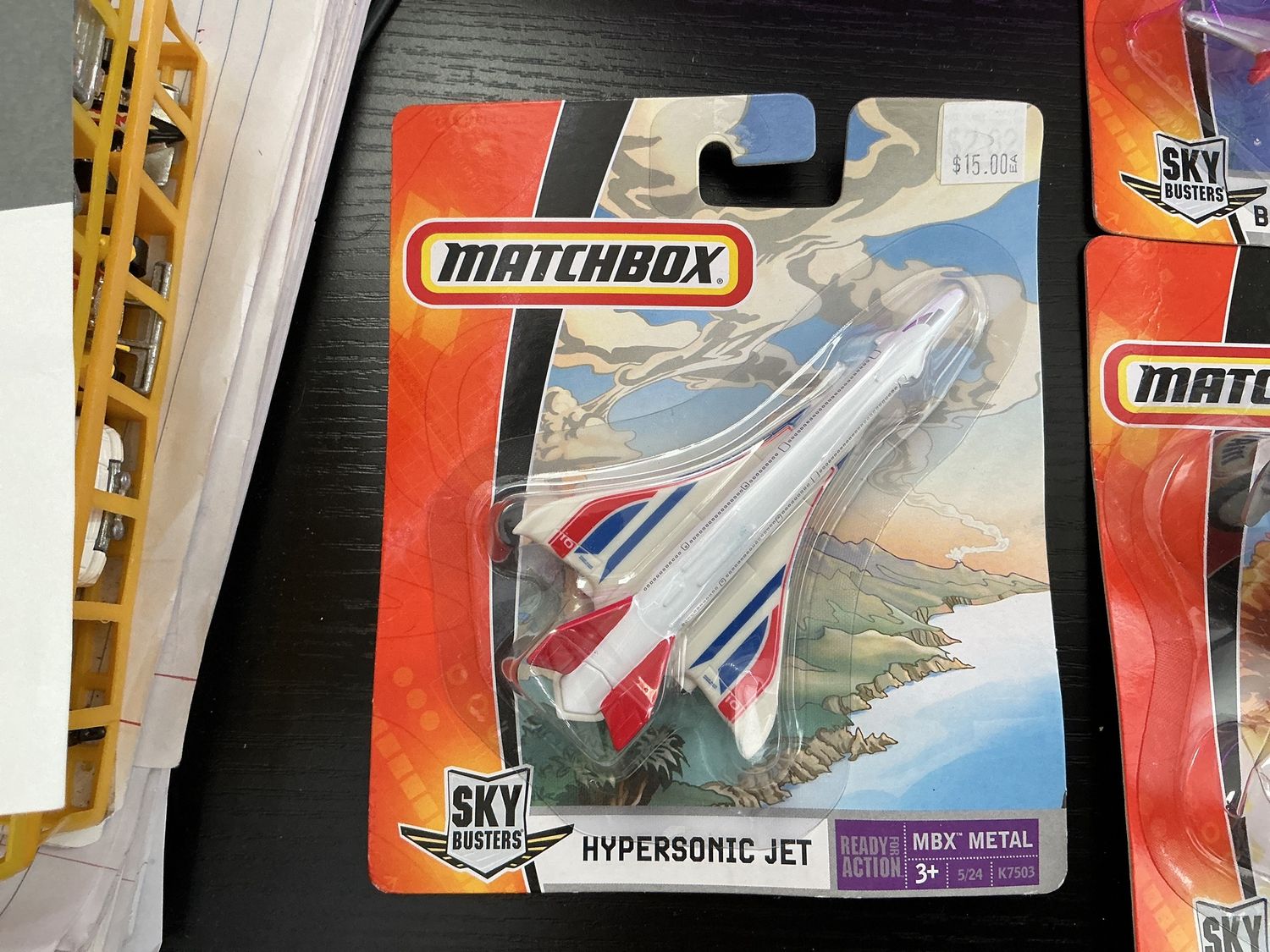 Vintage matchbox sky busters, hypersonic jet