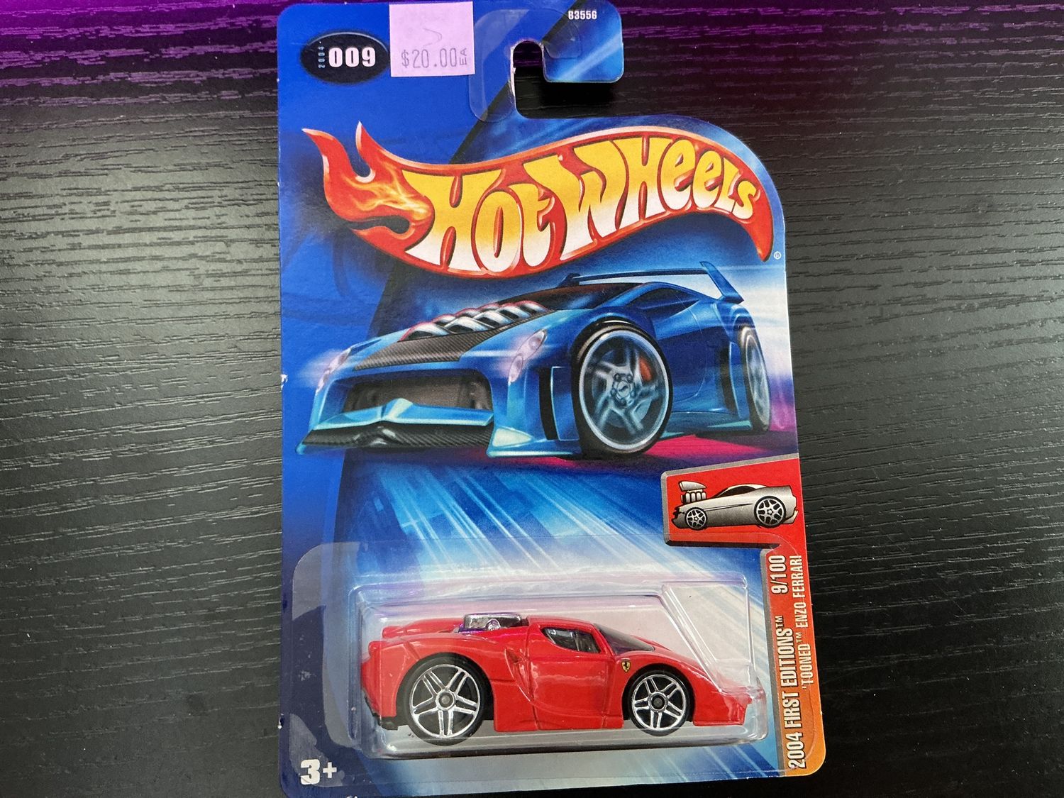 Tooned Enzo Ferrari red