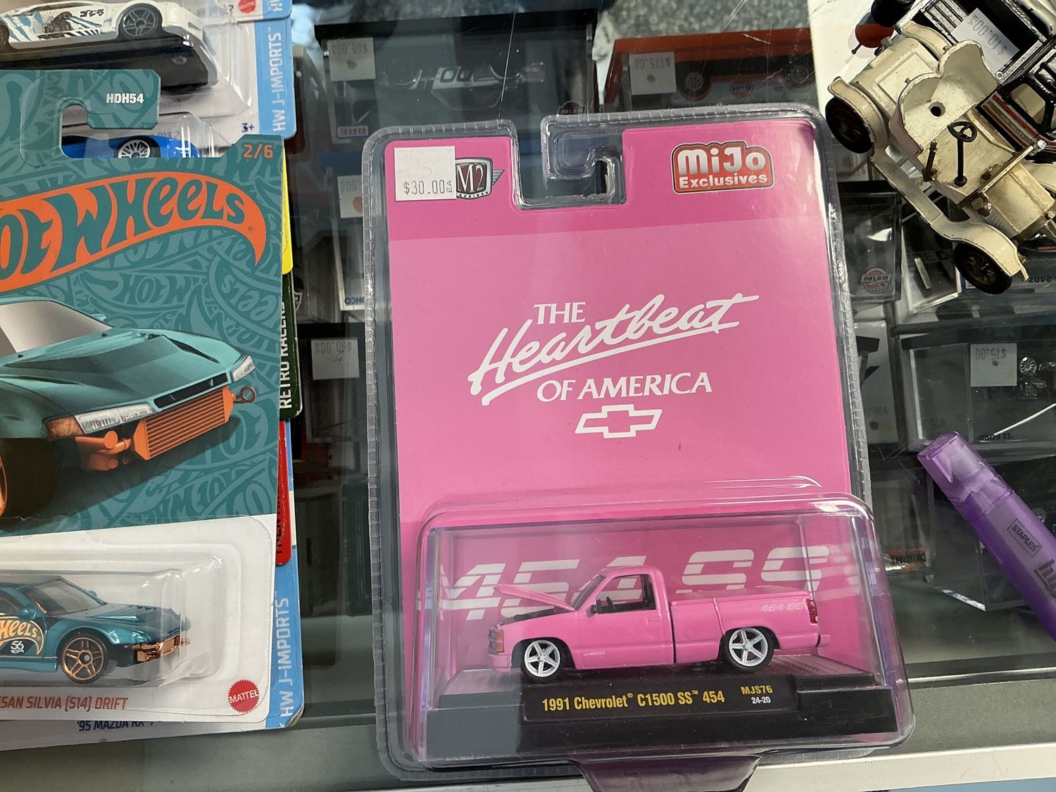 1991 Chevy C 1500 SS 454 pink