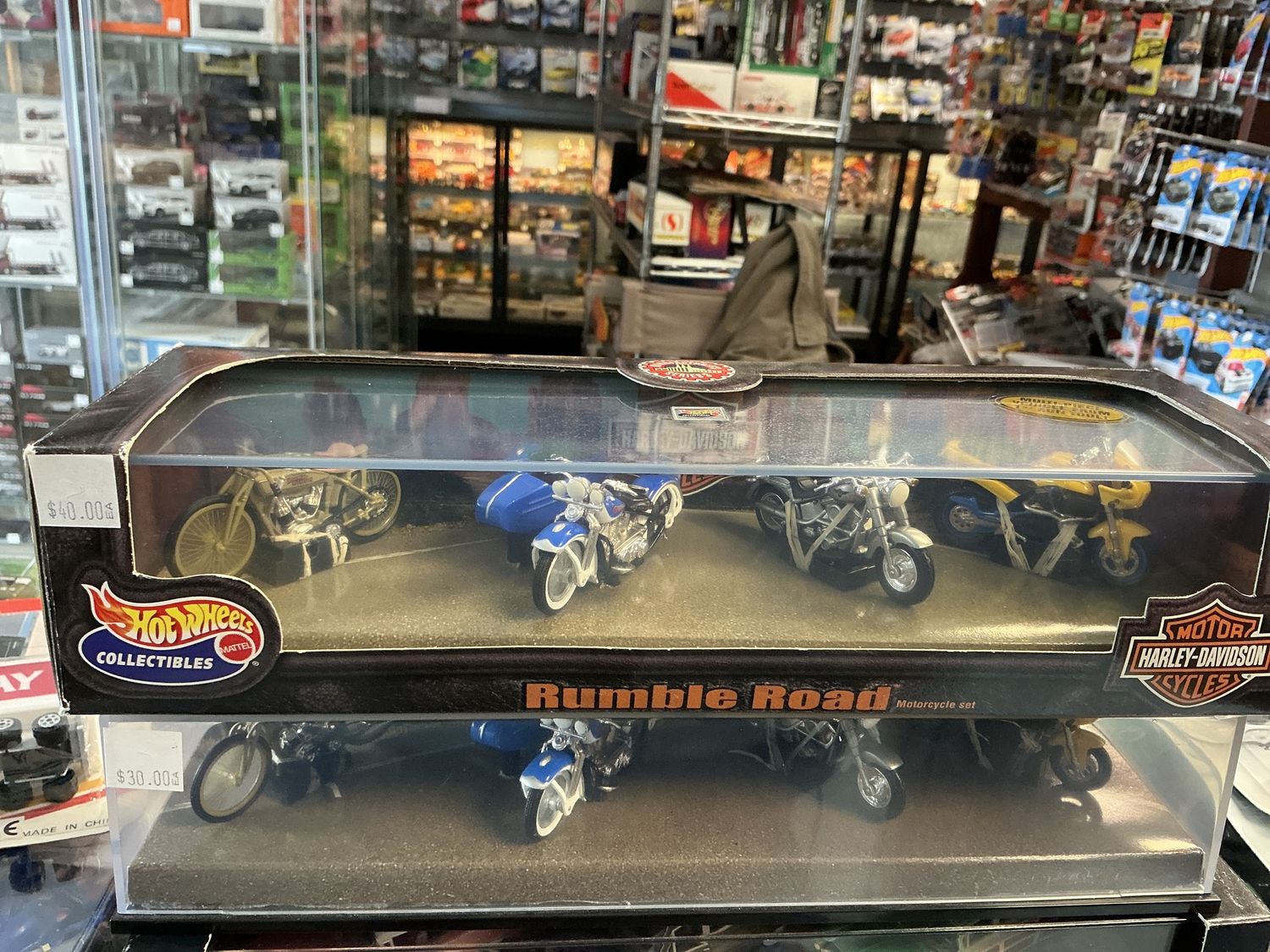 Rumble Road motorcycle set of four