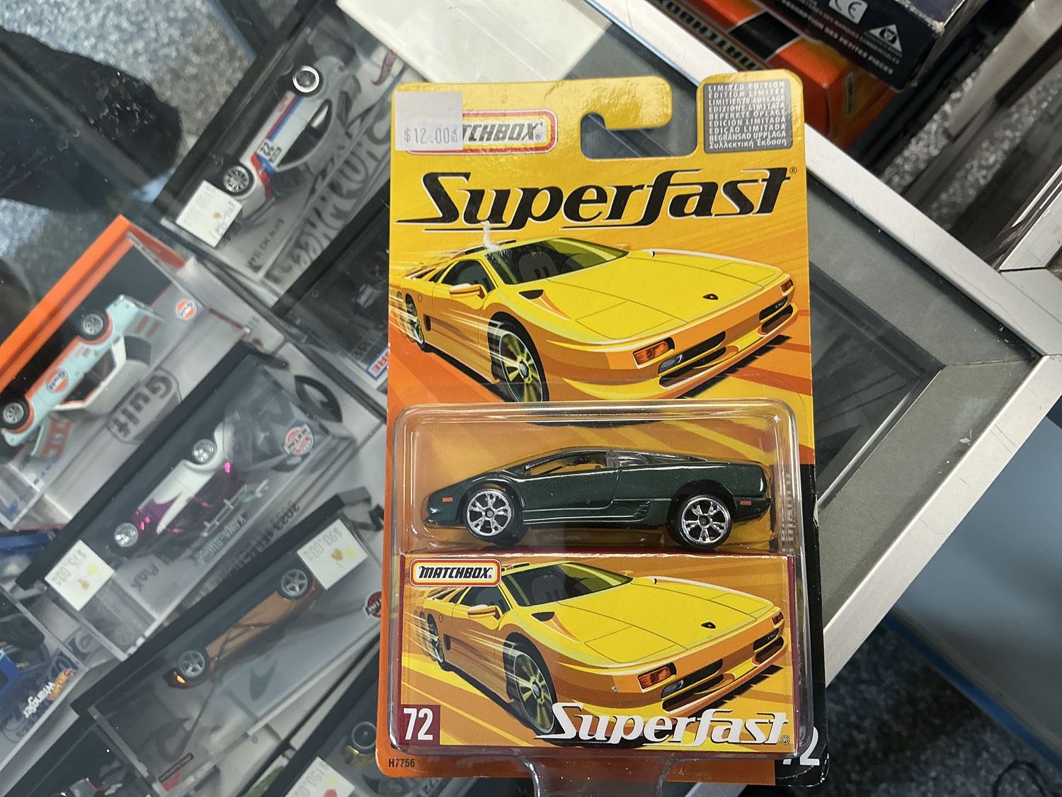 Lamborghini Diablo green
