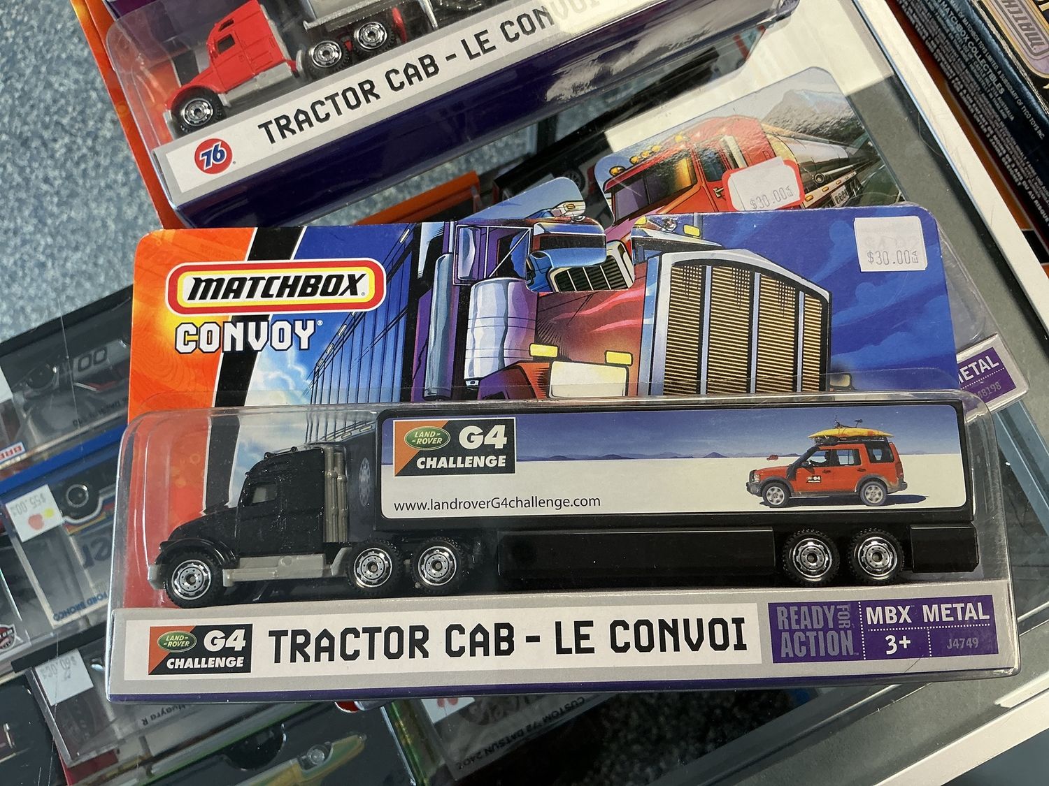 Convoy tractor cab Land Rover G4 challenge