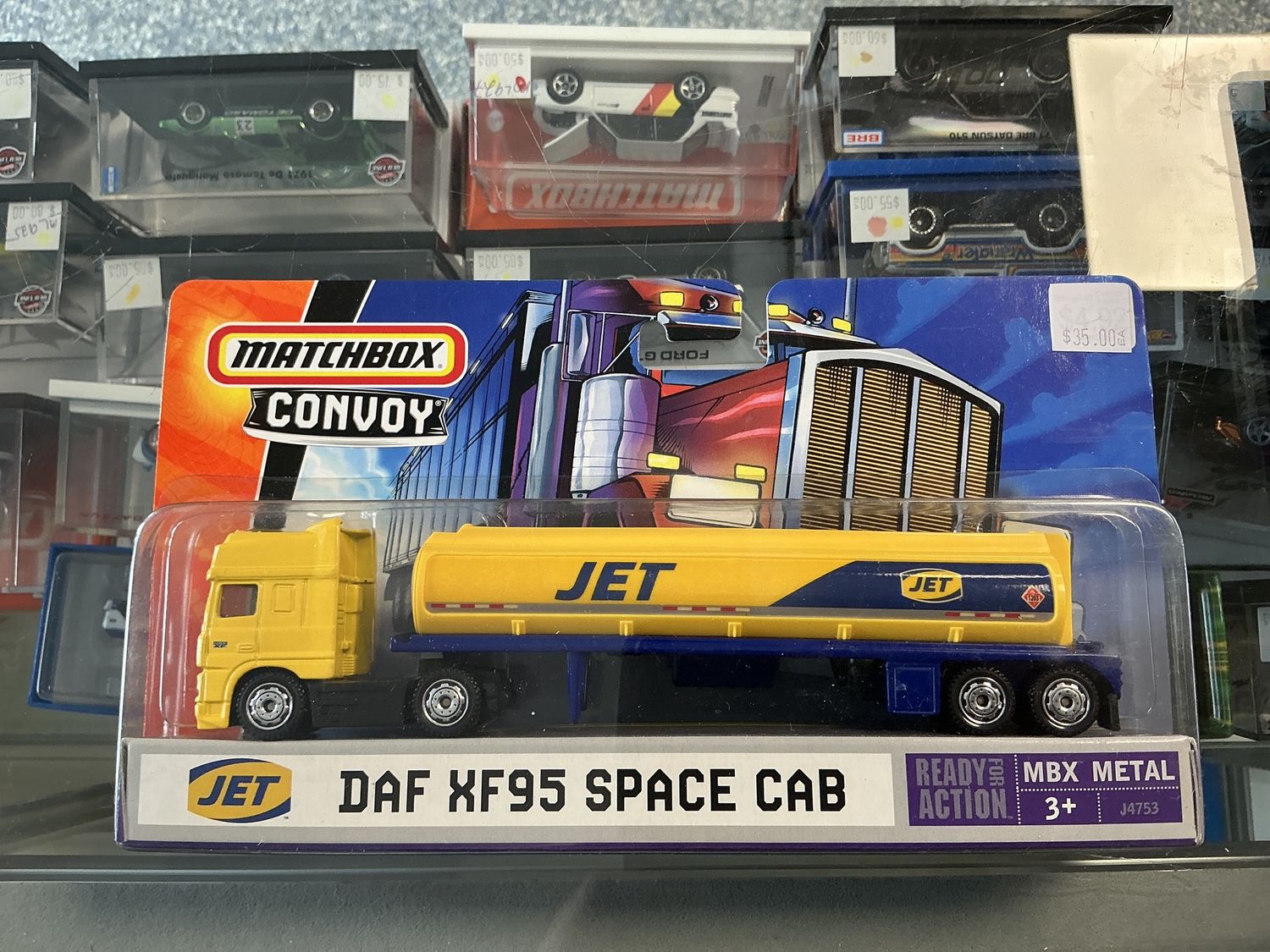Convoy jet DAFXF 95 space camp