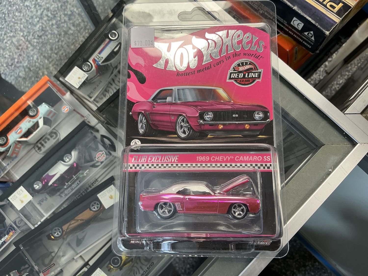 1969 Chevy Camaro SSRLC pink