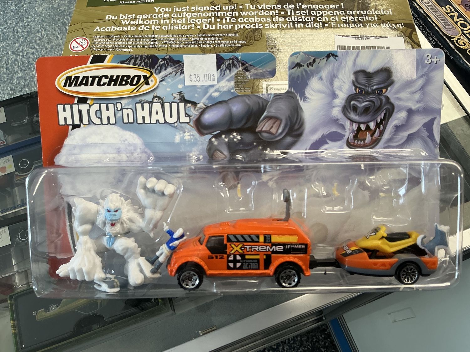 Hitch n haul snow attack