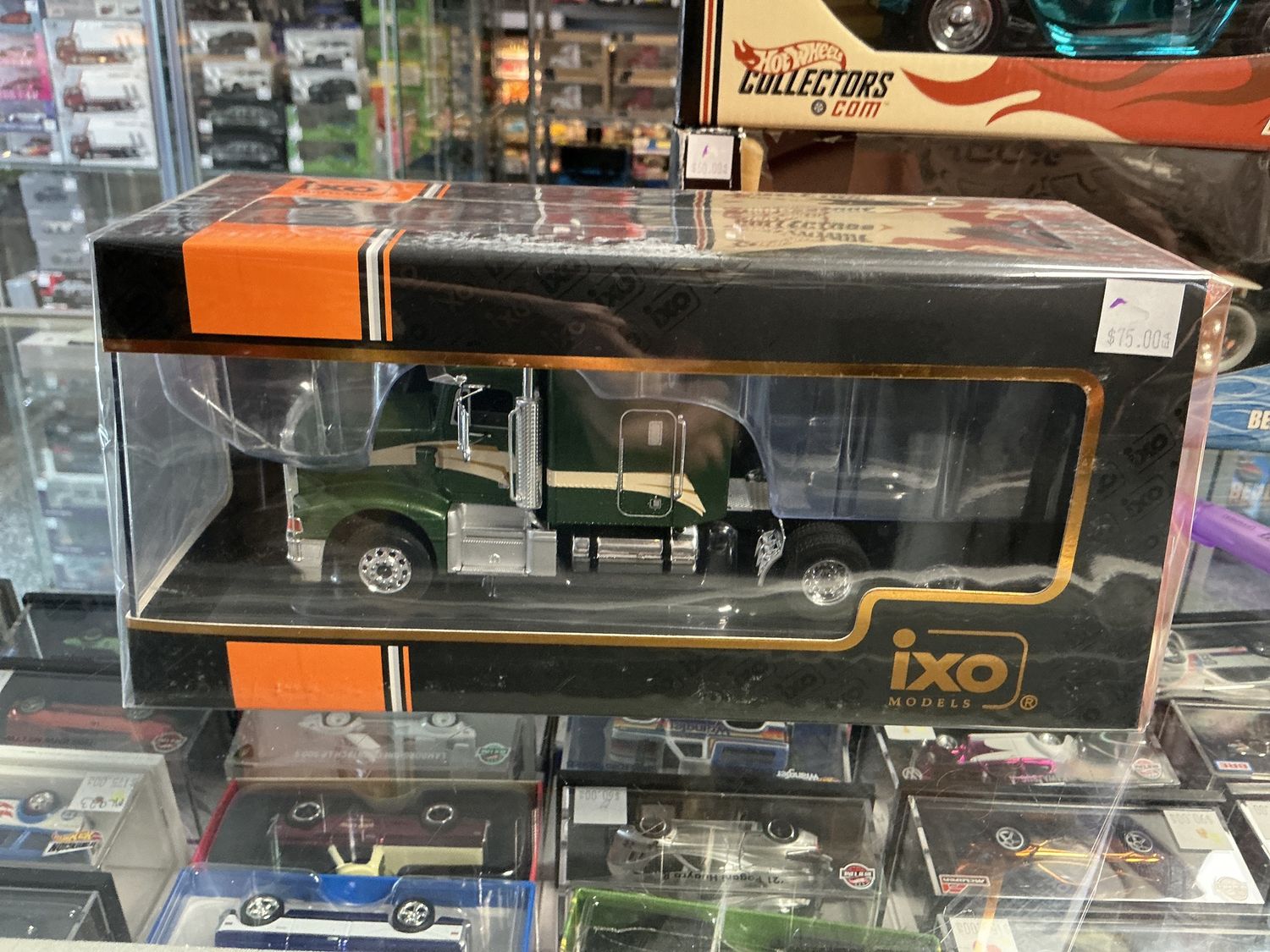 1998 Peterbilt 377 A/E green
