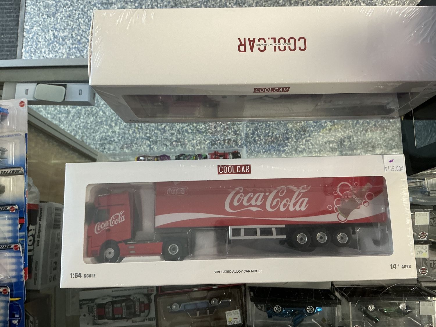 Coca-Cola tractor and trailer