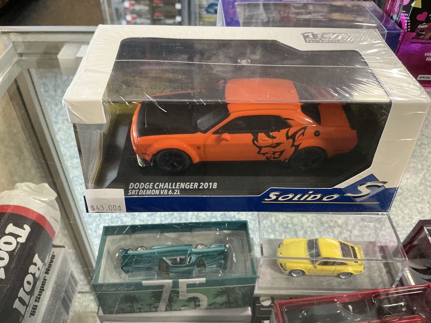 Dodge Challenger 2018 SRT demon orange