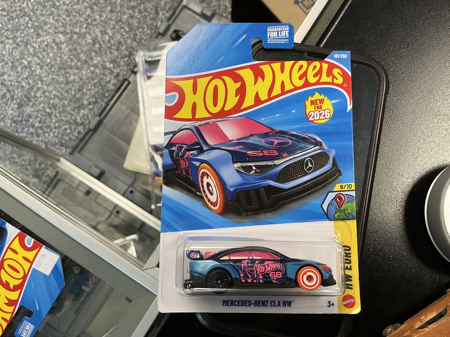 Mercedes-Benz CLA hot wheels