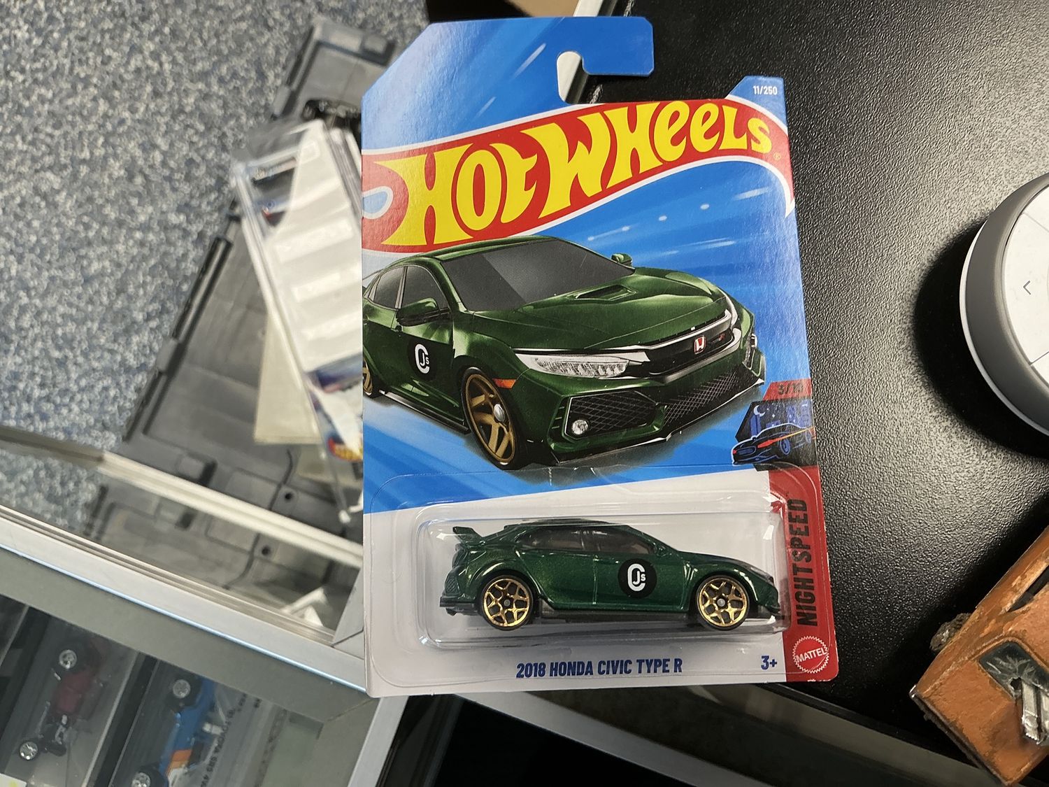 2018 Honda Civic type R green