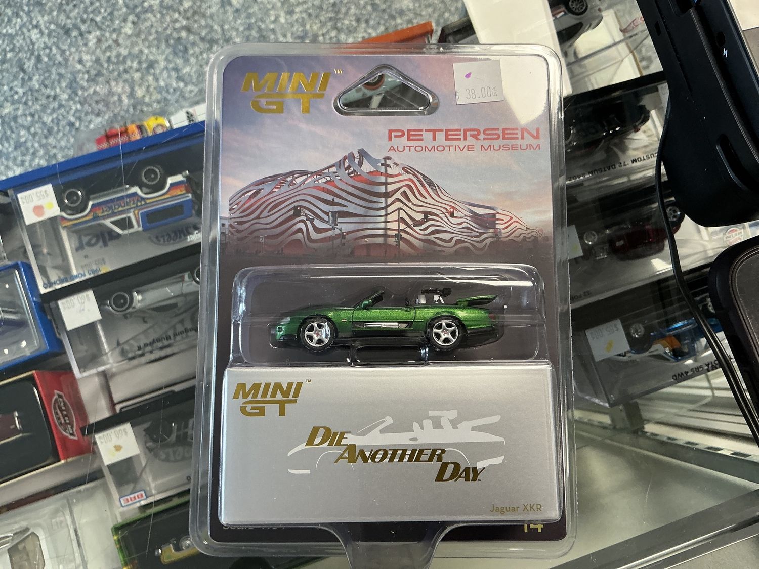 Jaguar XKR die another day green
