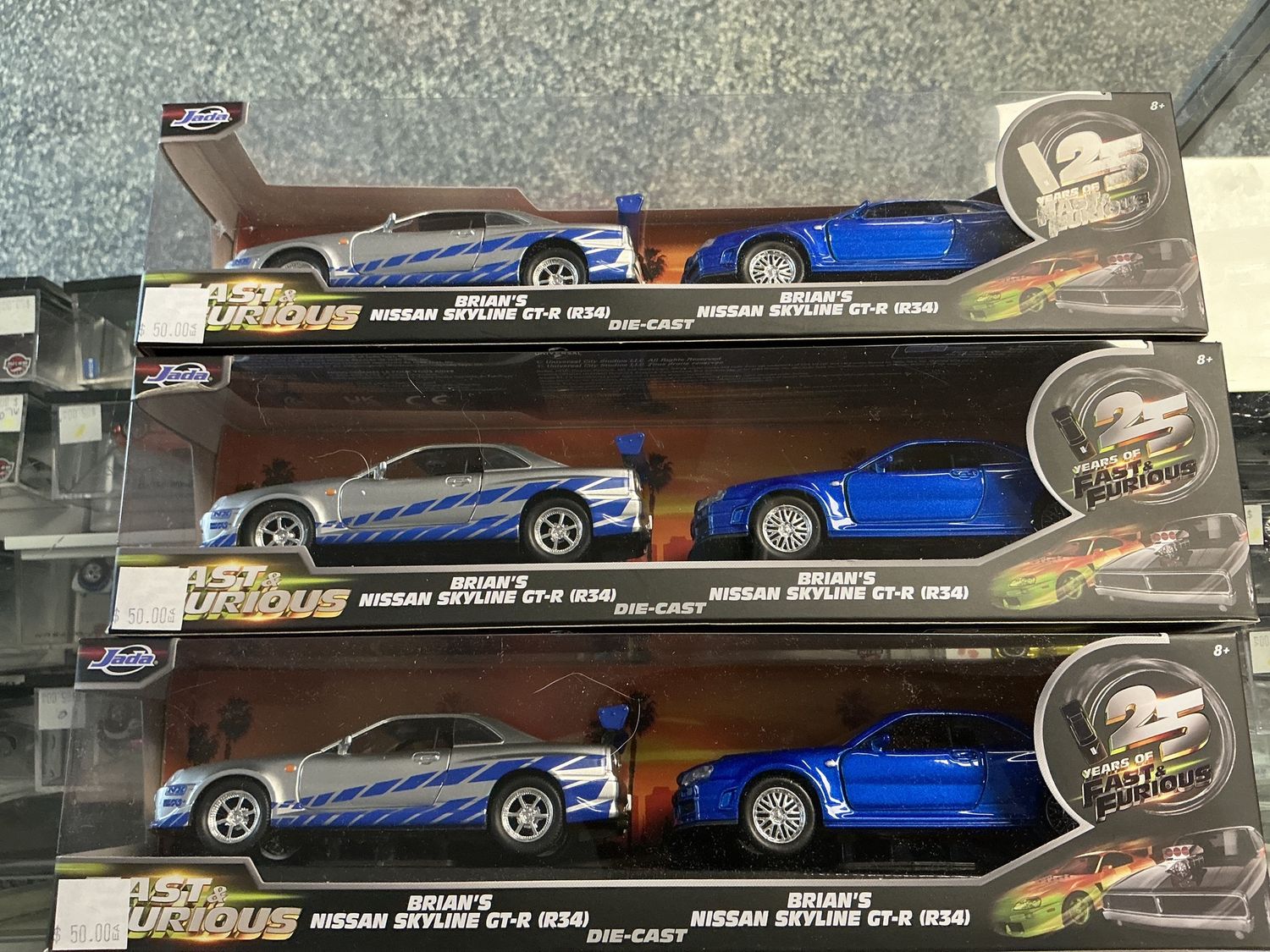 Fast and the furious 2 pak  Brian skylines