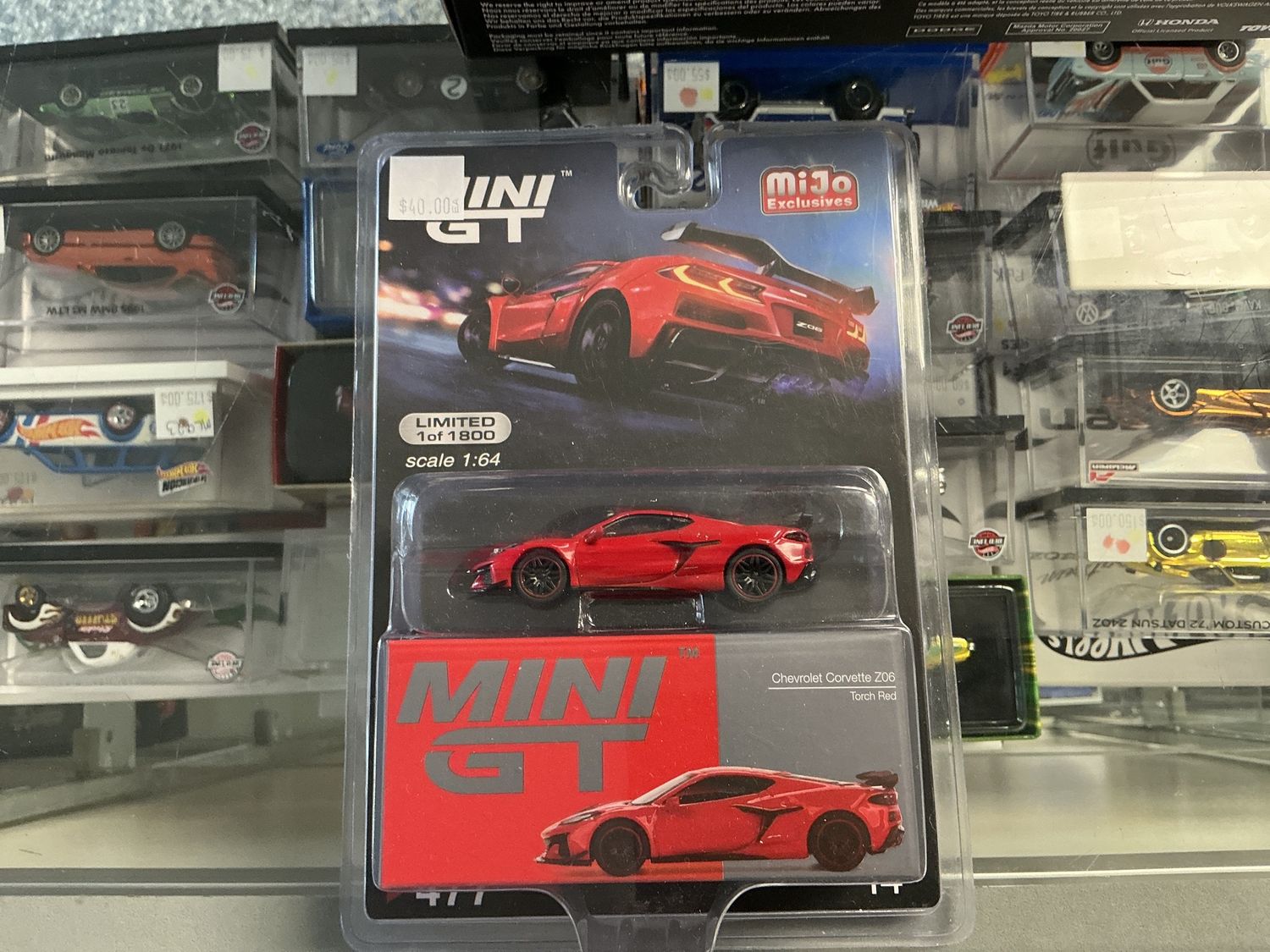 Chevy Corvette z06 red
